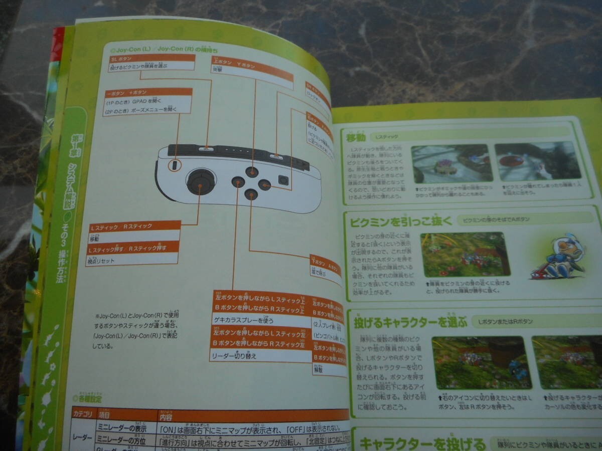 Pikmin 3 Deluxe Official Guide Japanese 352 Pages 5.8 x 0.7 x 8.3in JAPAN USED
