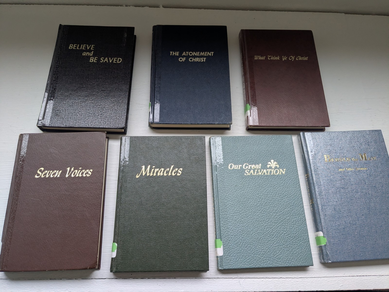 The Gospel Hour Inc Oliver B. Greene Lot Of 7 Hardcover Commentary Sermons Books