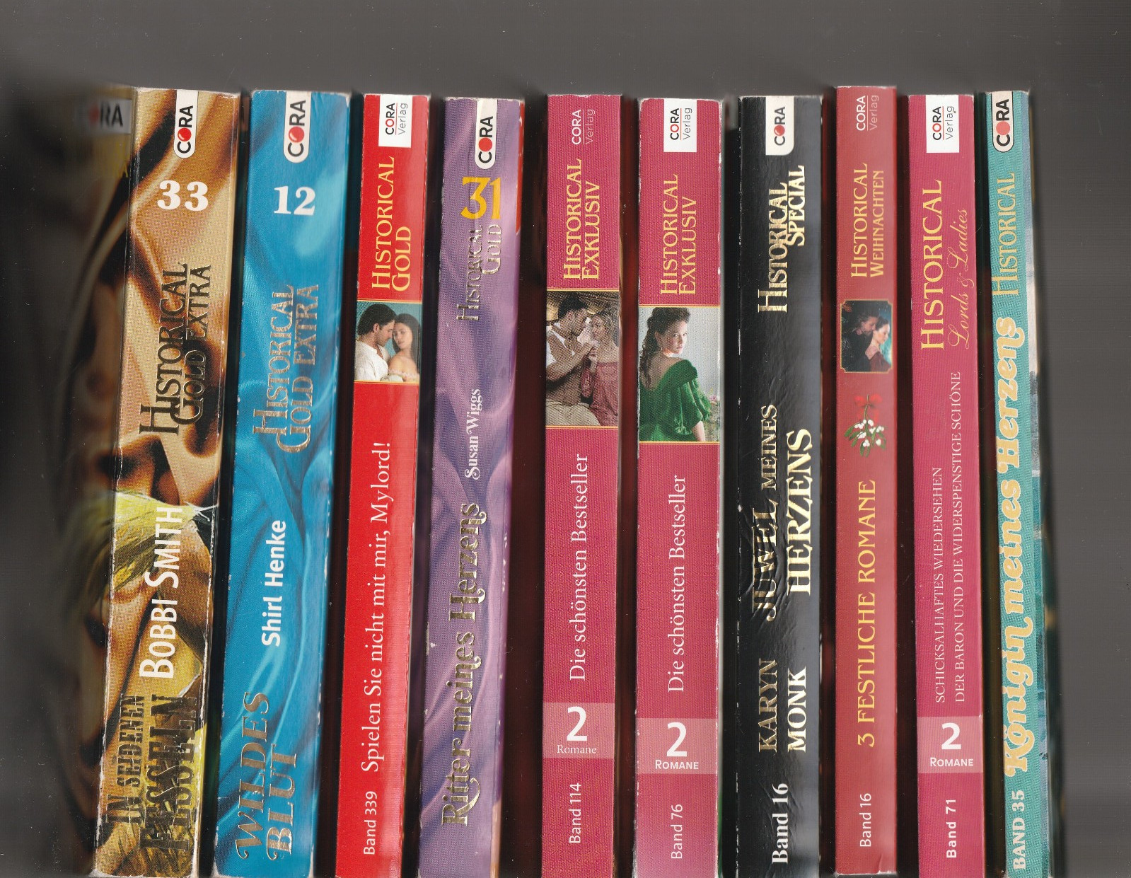 +++ 10 x HISTORICAL ROMANE – CORA VERLAG +++ T