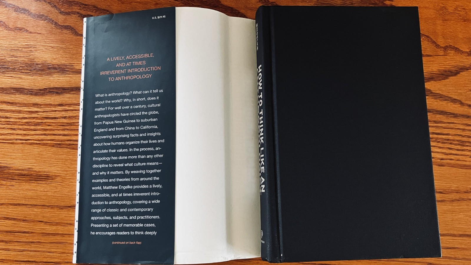 How to Think Like an Anthropologist , Matthew Engelke, HC/DJ/2018