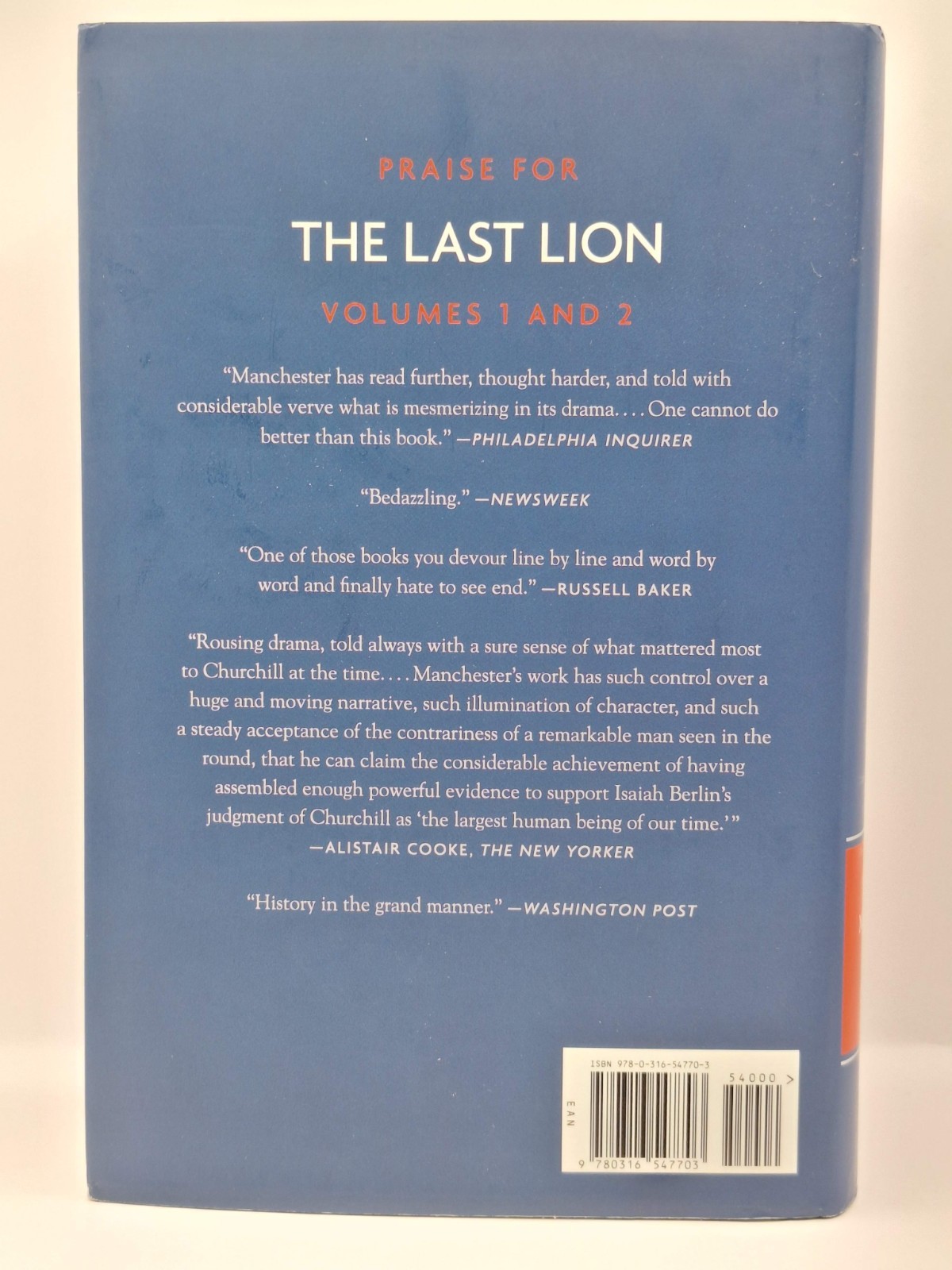 THE LAST LION 3 Volume Set William Manchester Hardcover First Editions