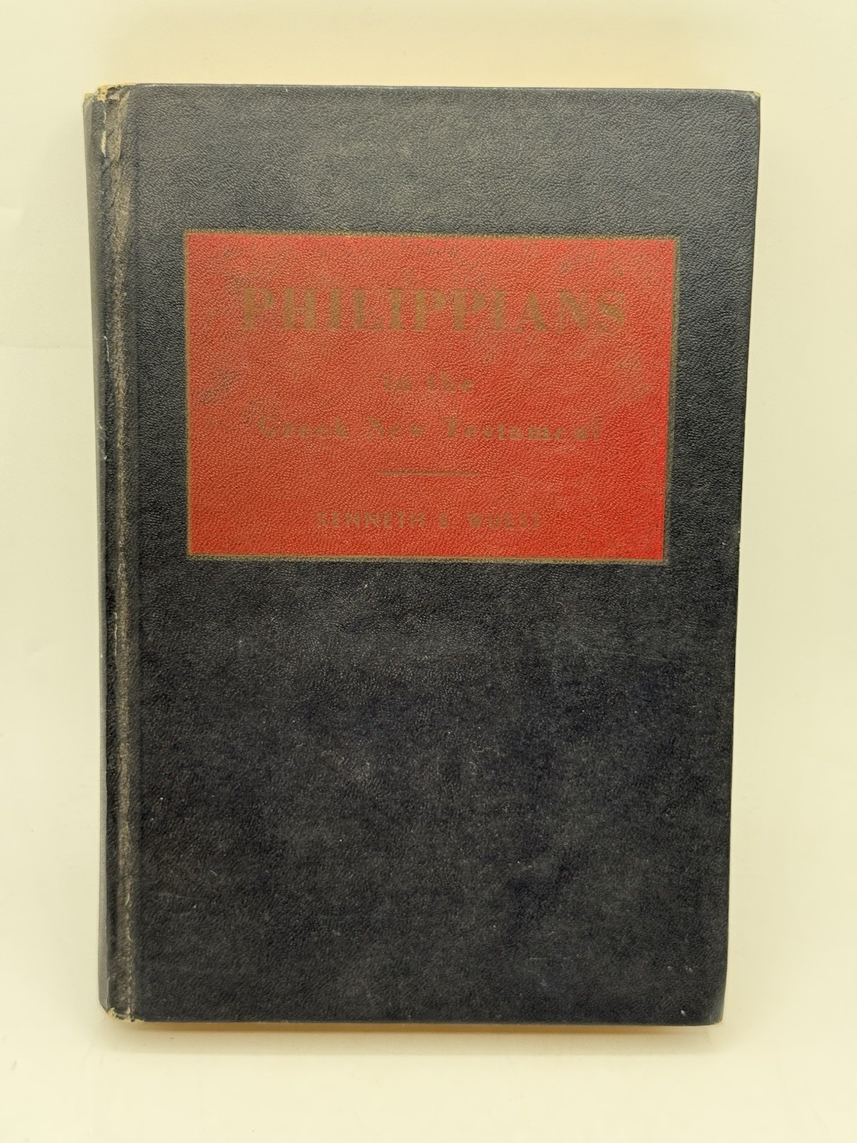 Philippians in the Greek New Testament by Kenneth S Wuest 1951 HC Book Eerdmans