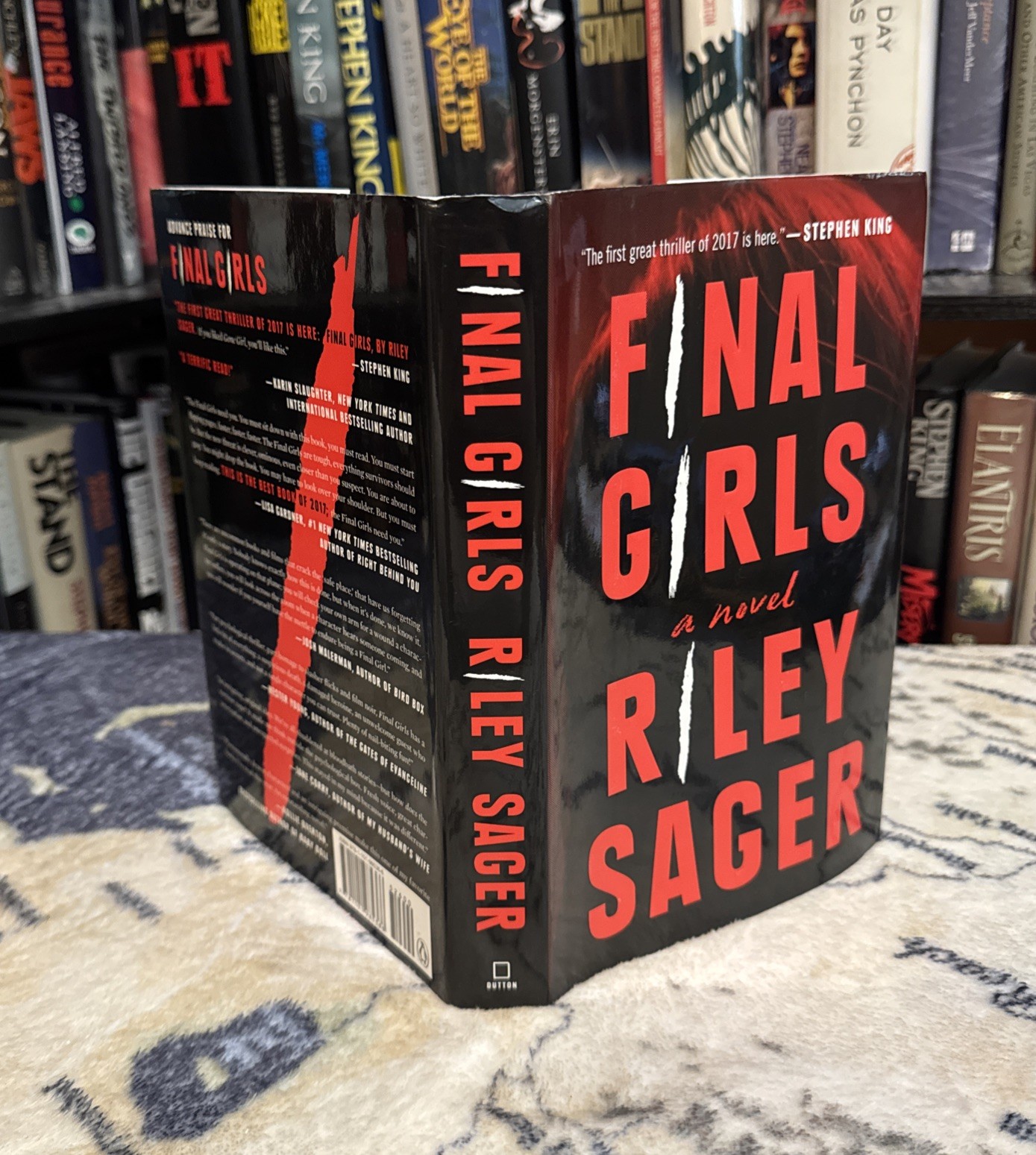 Final Girls by Riley Sager (2017, Hardcover) First Edition/2nd Print, VG