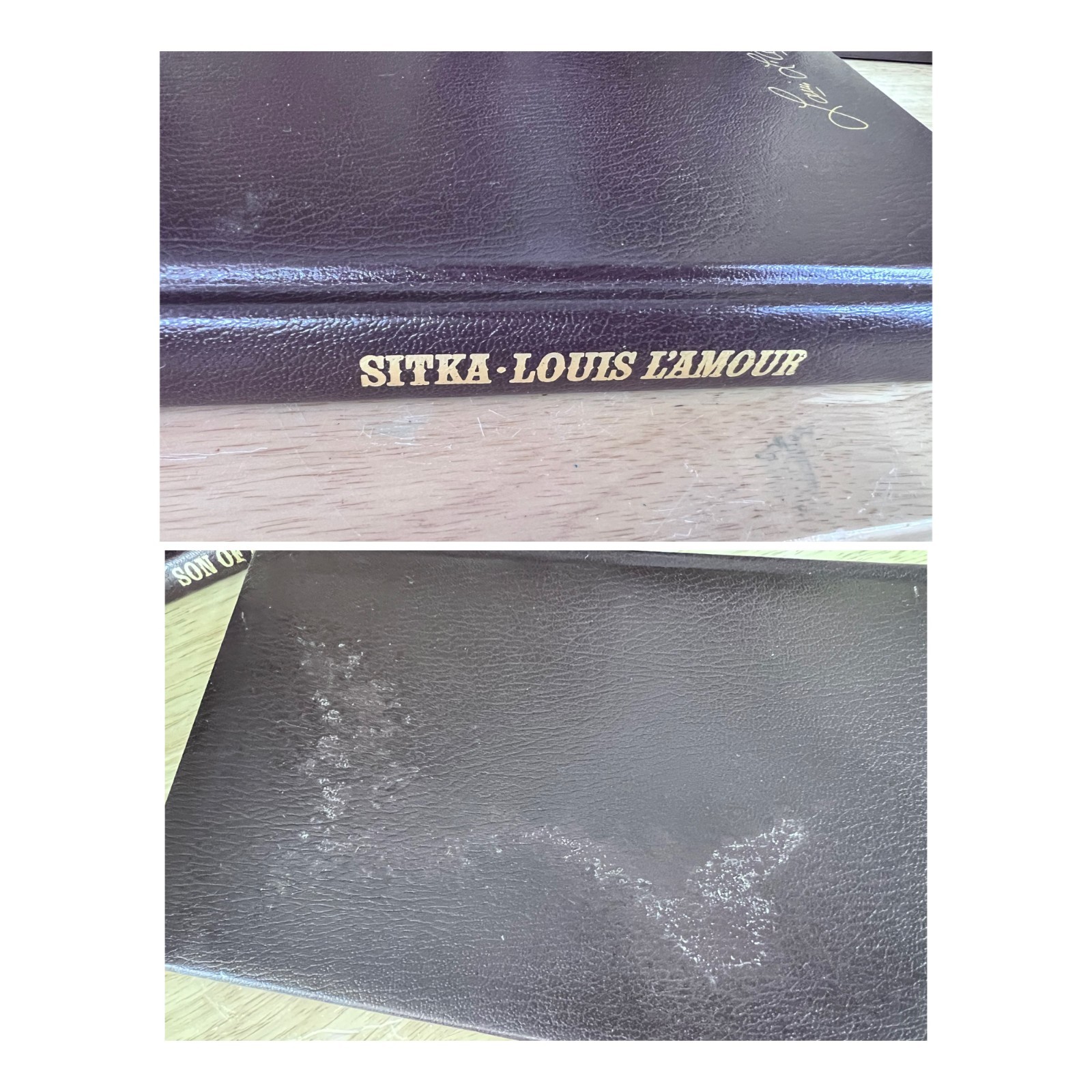 Louis L’Amour Leatherette Hardcover Books (Sold Individually) Read description!!