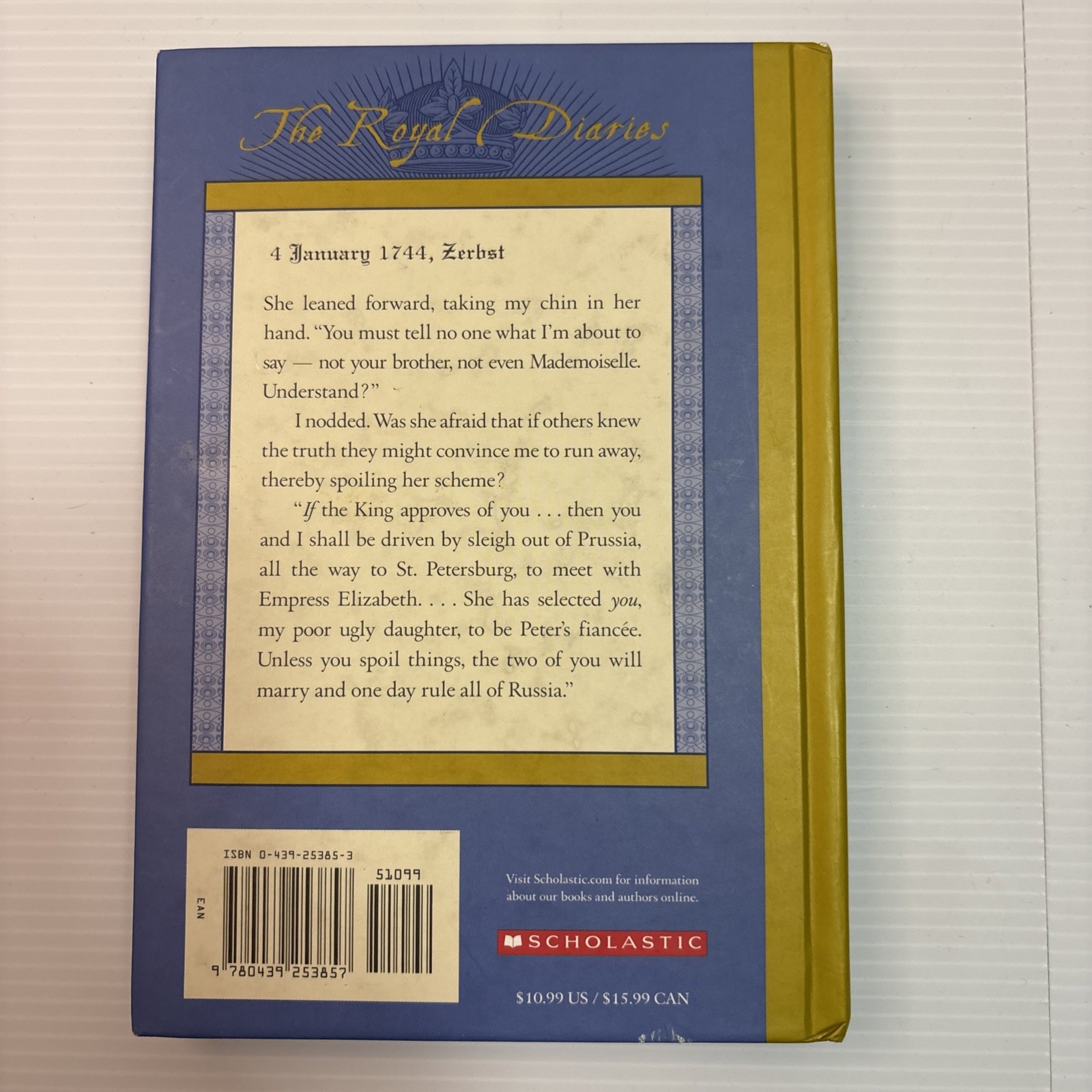 The Royal Diaries Lot of 8 Catherine Nzingha Anastasia Weetamoo Victoria etc.