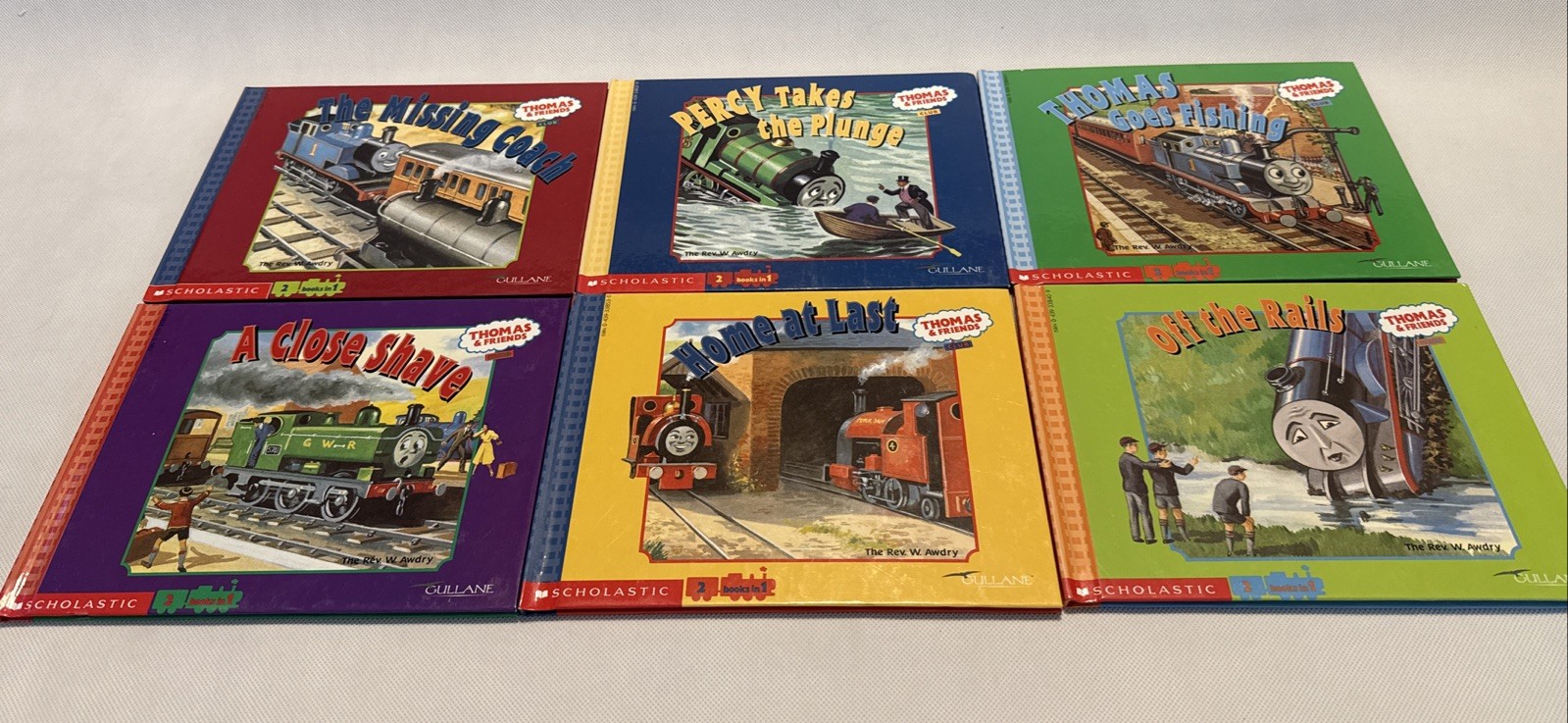 Thomas & Friends Club 2 Books In 1 Lot 23 Hardcover Stories Percy Harold Bertie