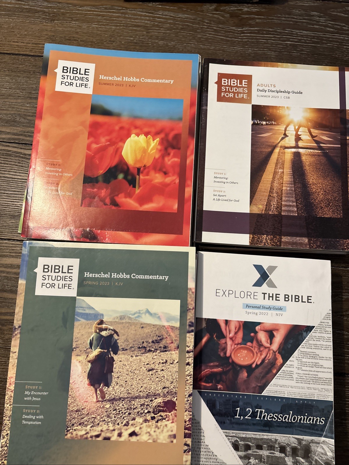 Lot of 23 Lifeway Bible Studies for Life KJV Adults & Explore The Bible 2022-25