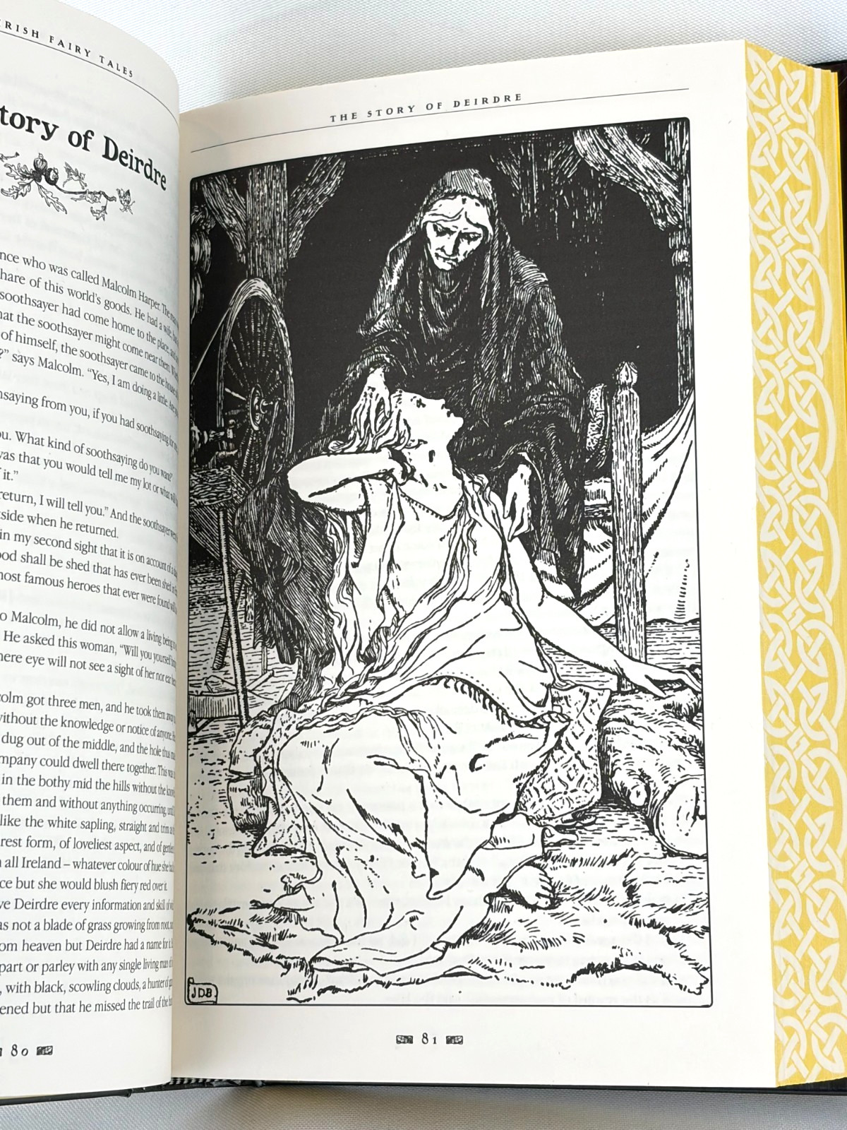 Irish Fairy Tales Anthology of Classic Tales Sprayed Edges Deluxe Edition *New*