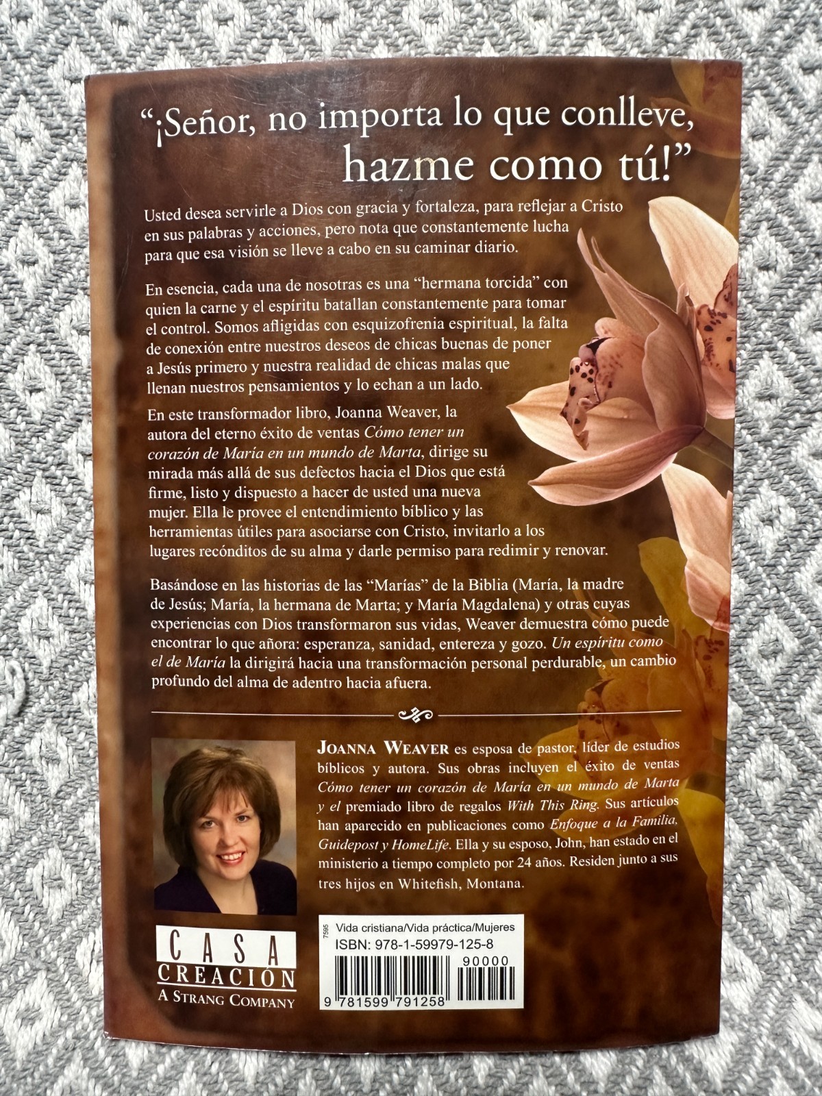 UN ESPIRITU COMO EL DE MARIA (SPANISH EDITION) By Joanna Weaver **Excellent**