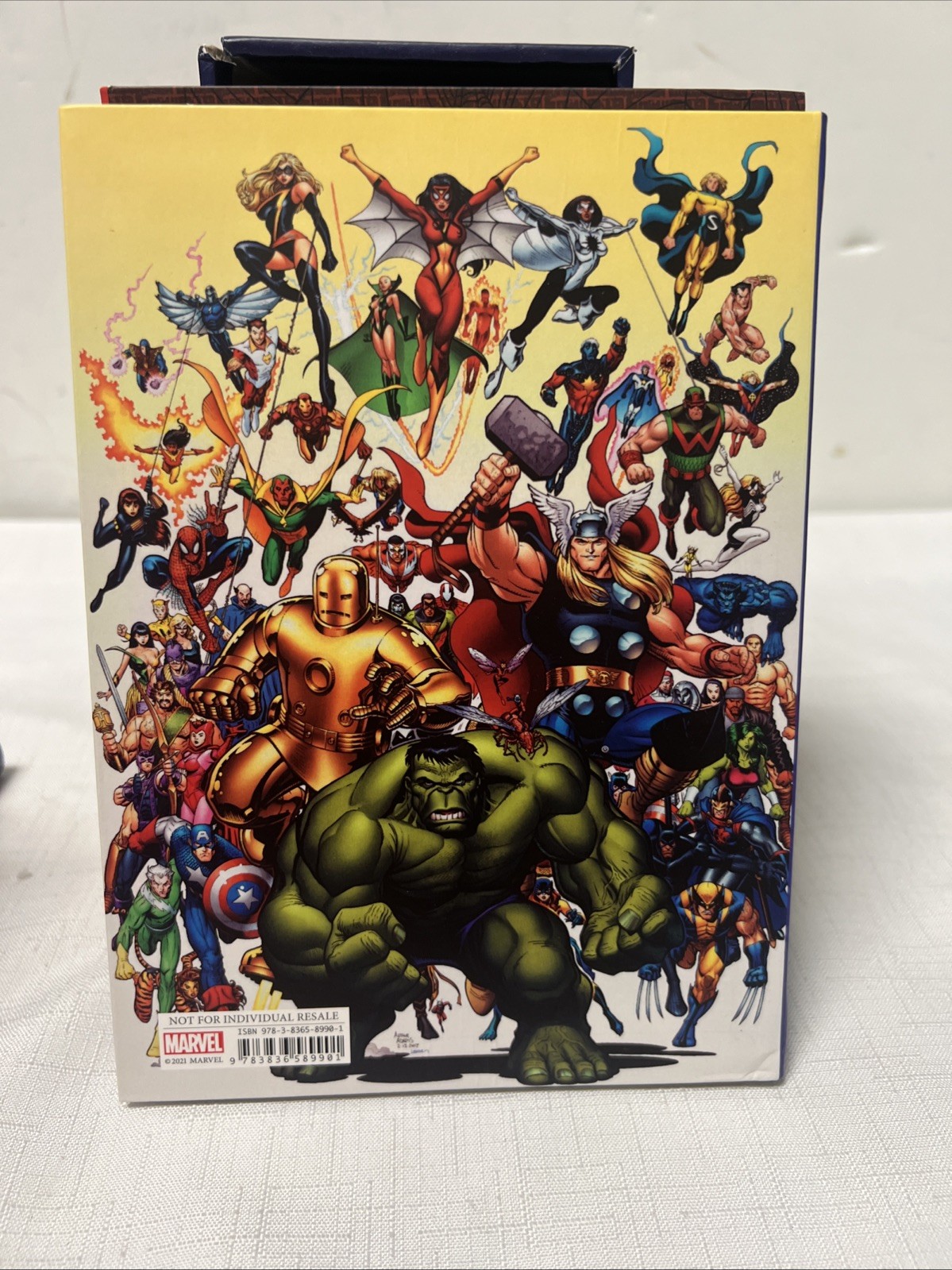 Marvel Super Heroes: 6-Book Set, Author Roy Thomas Taschen Ironman Spiderman