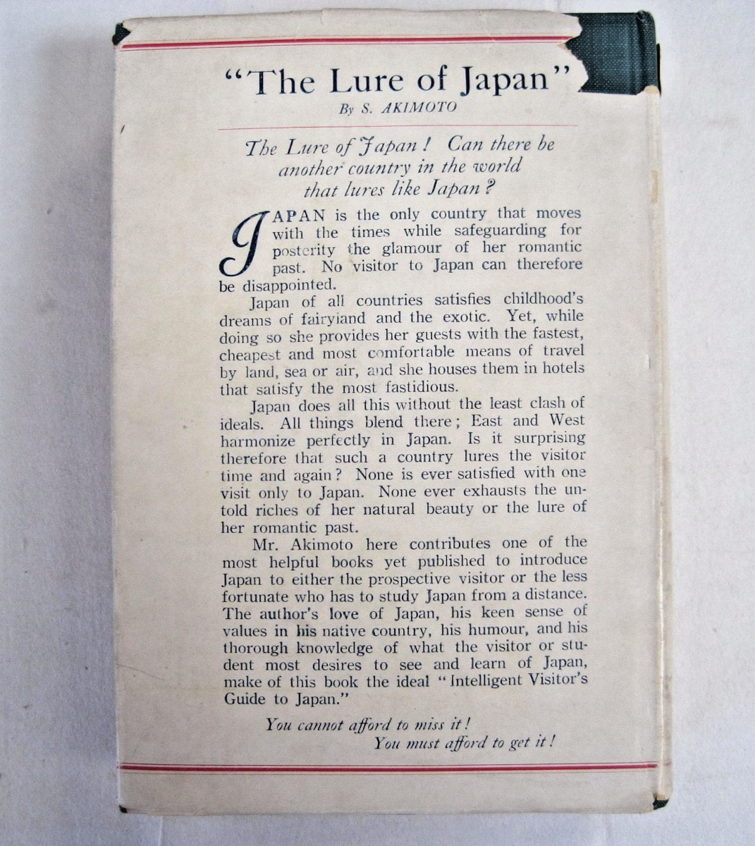 The Lure of Japan by Shunkichi Akimoto