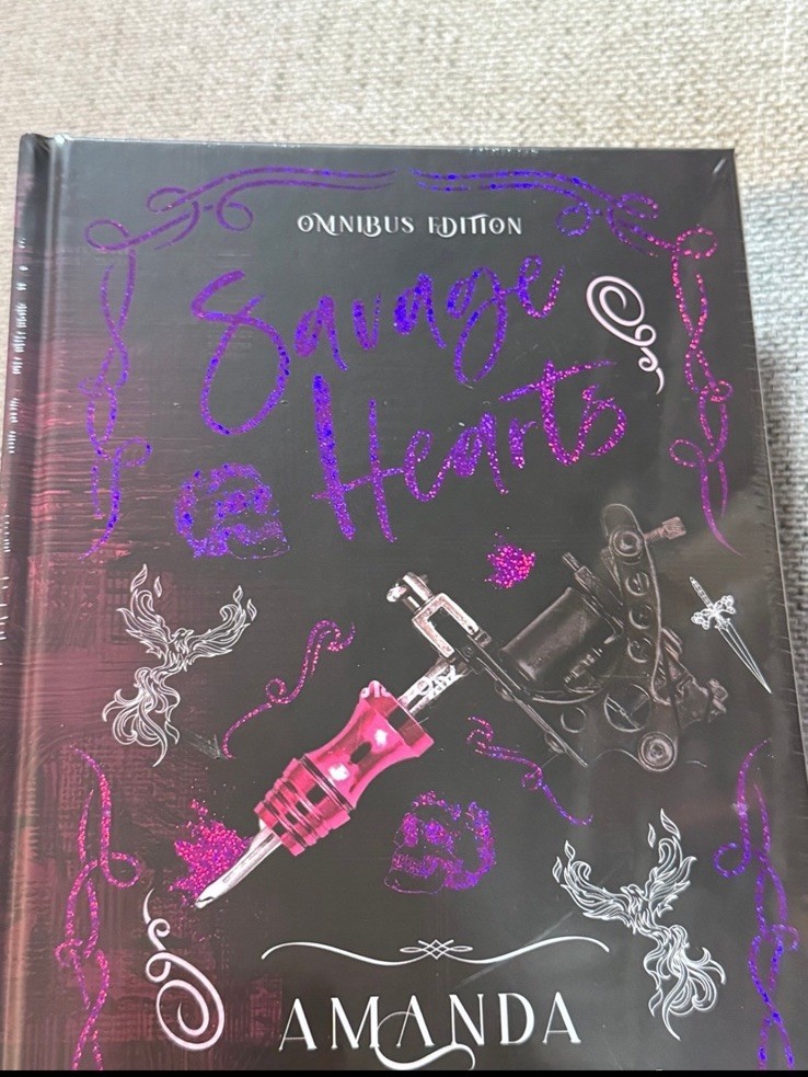 Amanda Richardson Savage Hearts Omnibus Hardback After Dark Special Edition New