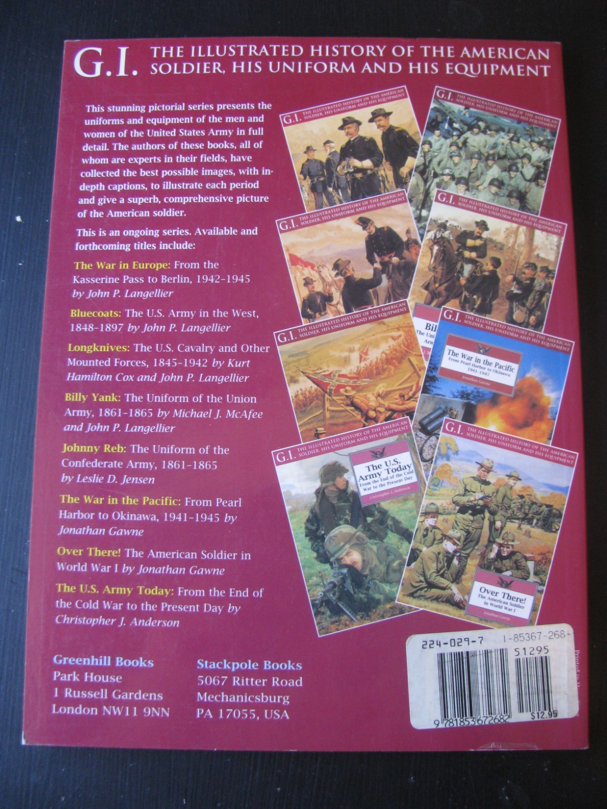 G.I. SERIES #7 OVER THERE AMERICAN SOLDIER IN WORLD WAR I VG/NN