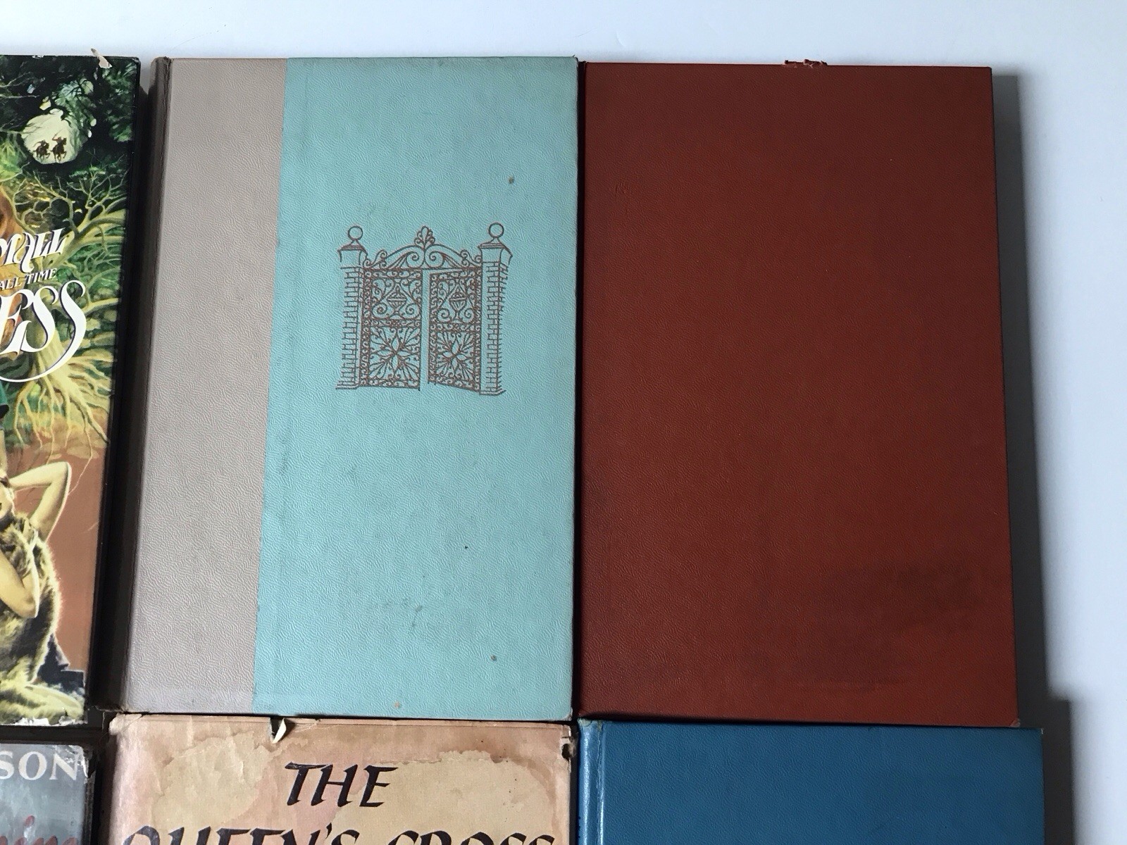 Romance Hardcovers. Lot of 8 Books. Vintage, Fiction. 1940’s, 1950’s 1980’s. B