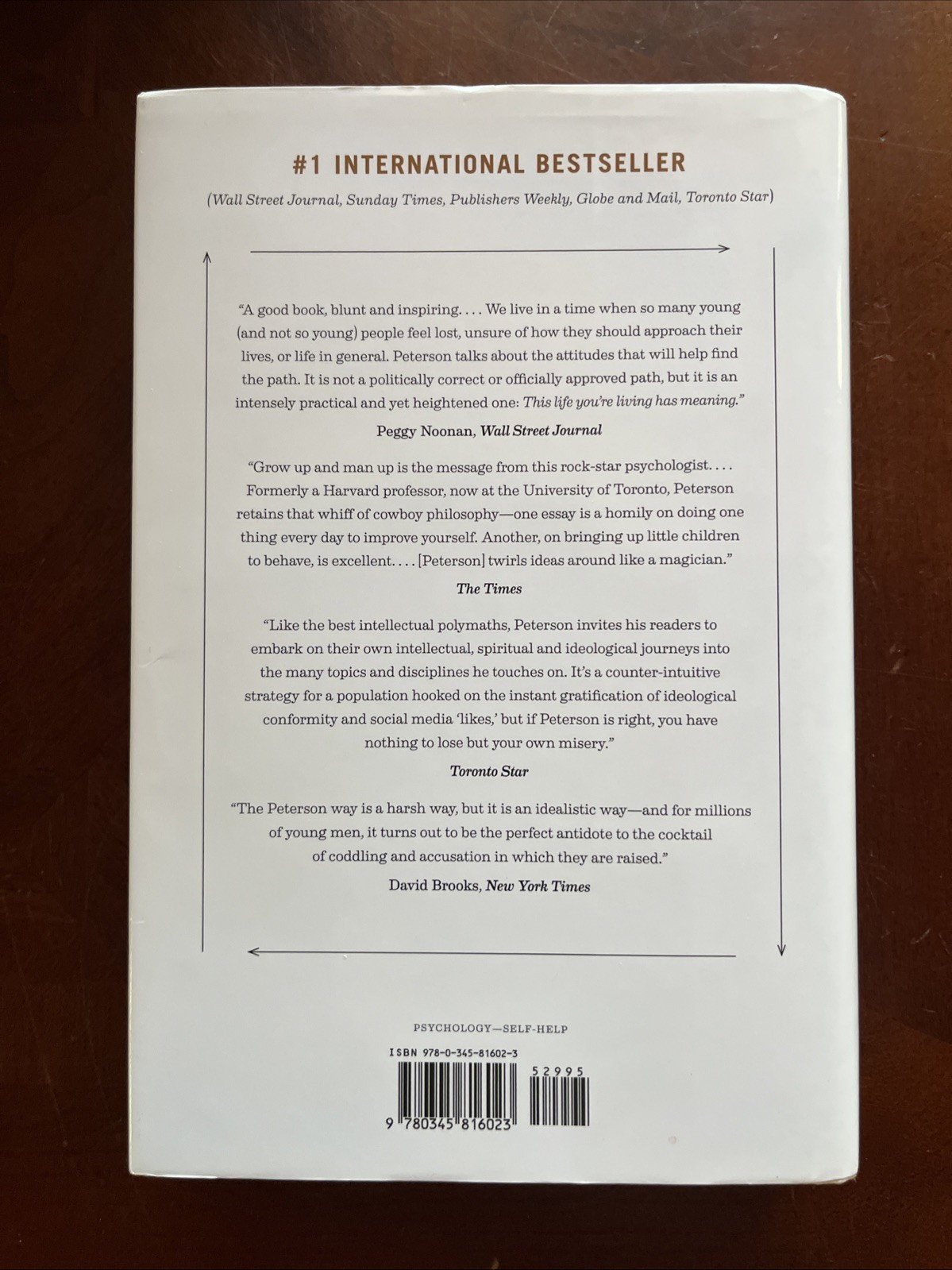 12 Rules for Life by Jordan B. Peterson (2018, Hardcover, First Ed/Later Print)