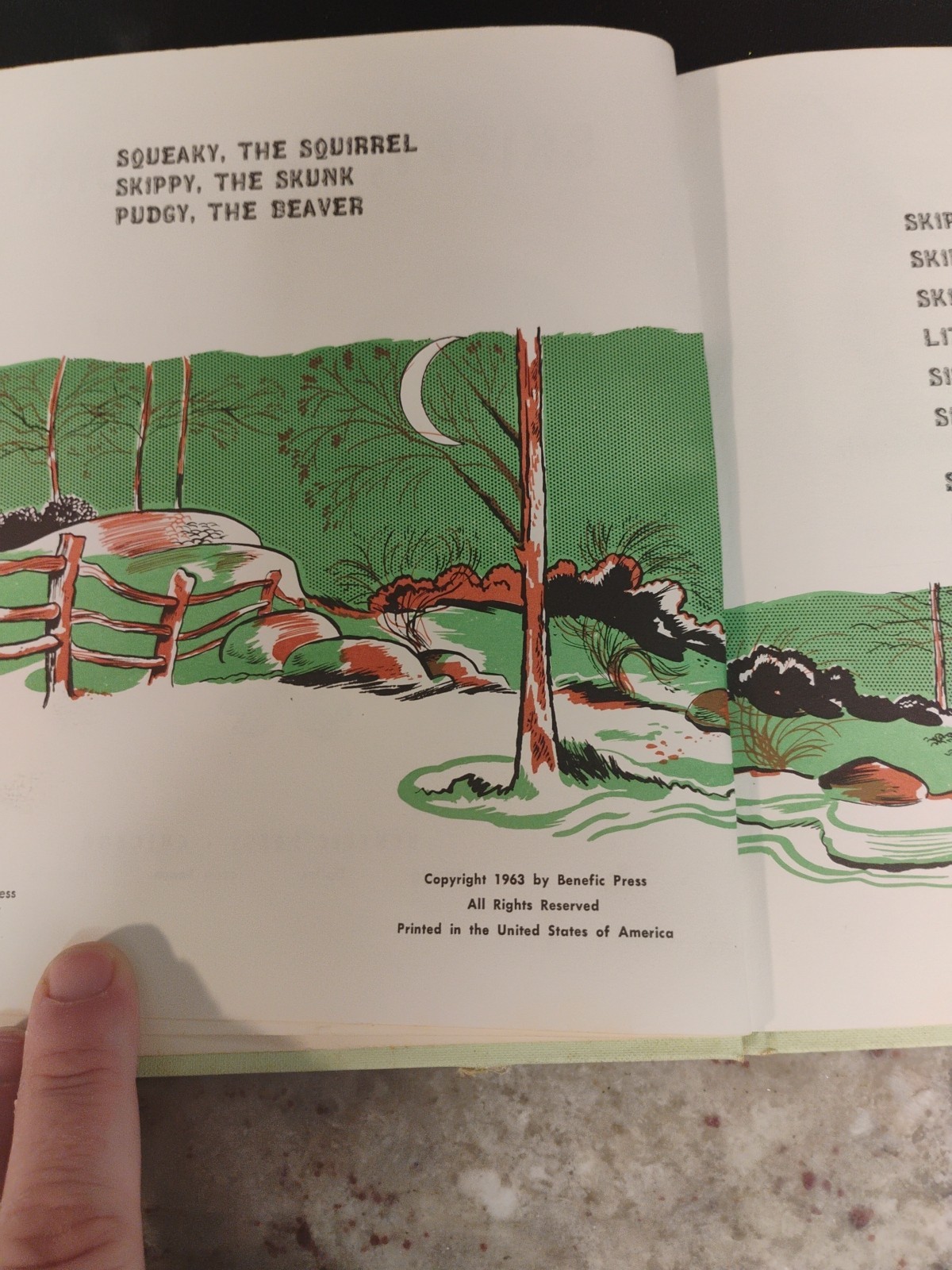 Skippy, The Skunk by Gene Darby
