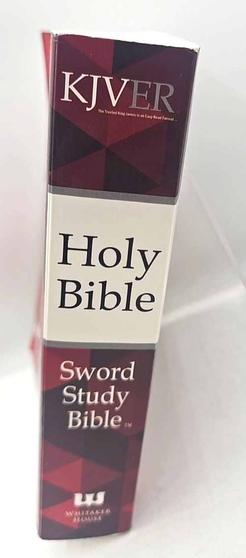 KJVER Sword Study Bible Special Margin Edition Paperback King James Easy Read
