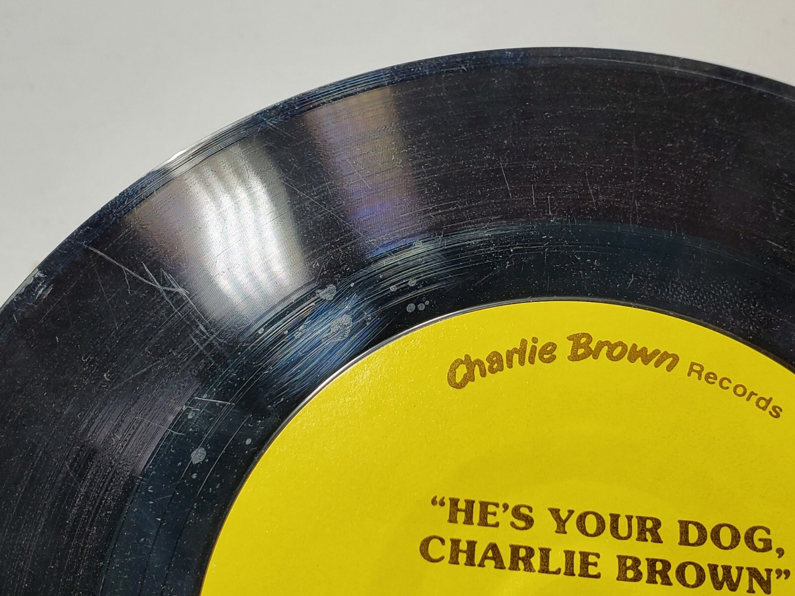 Vintage Read Along Book And Record He’s Your Dog Charlie Brown