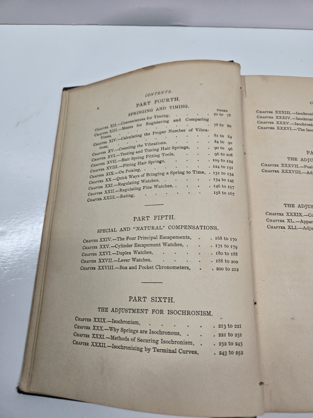 The Watch Adjusters Manual Charles E. Fritts 1912 Hardcover Book Fourth Edition