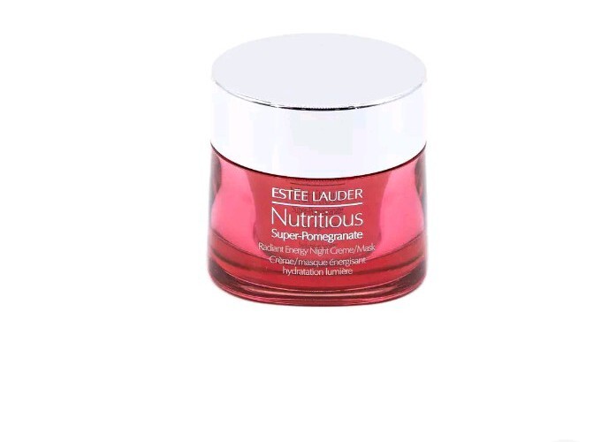 ESTEE LAUDER Nutritious Super-Pomegranate Night Creme/Mask 1.7oz –