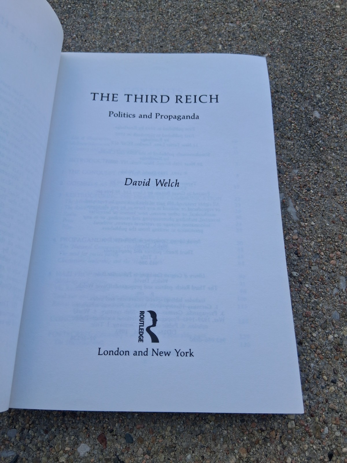 The Third Reich Politics and Propaganda