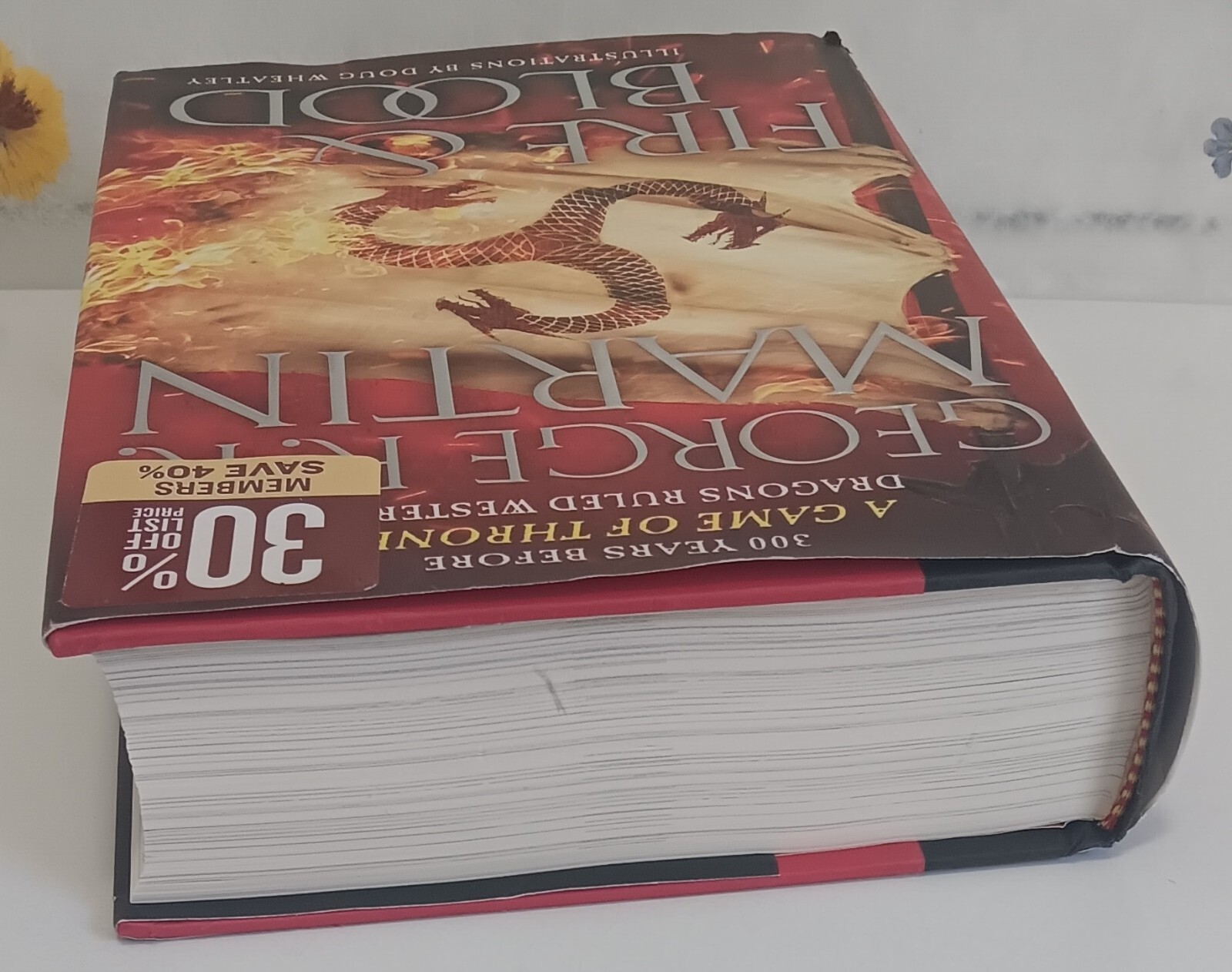 Fire & Blood-George R.R. Martin-2018 Hardcover DJ 1st Ed/1st Print/*Illustrated*