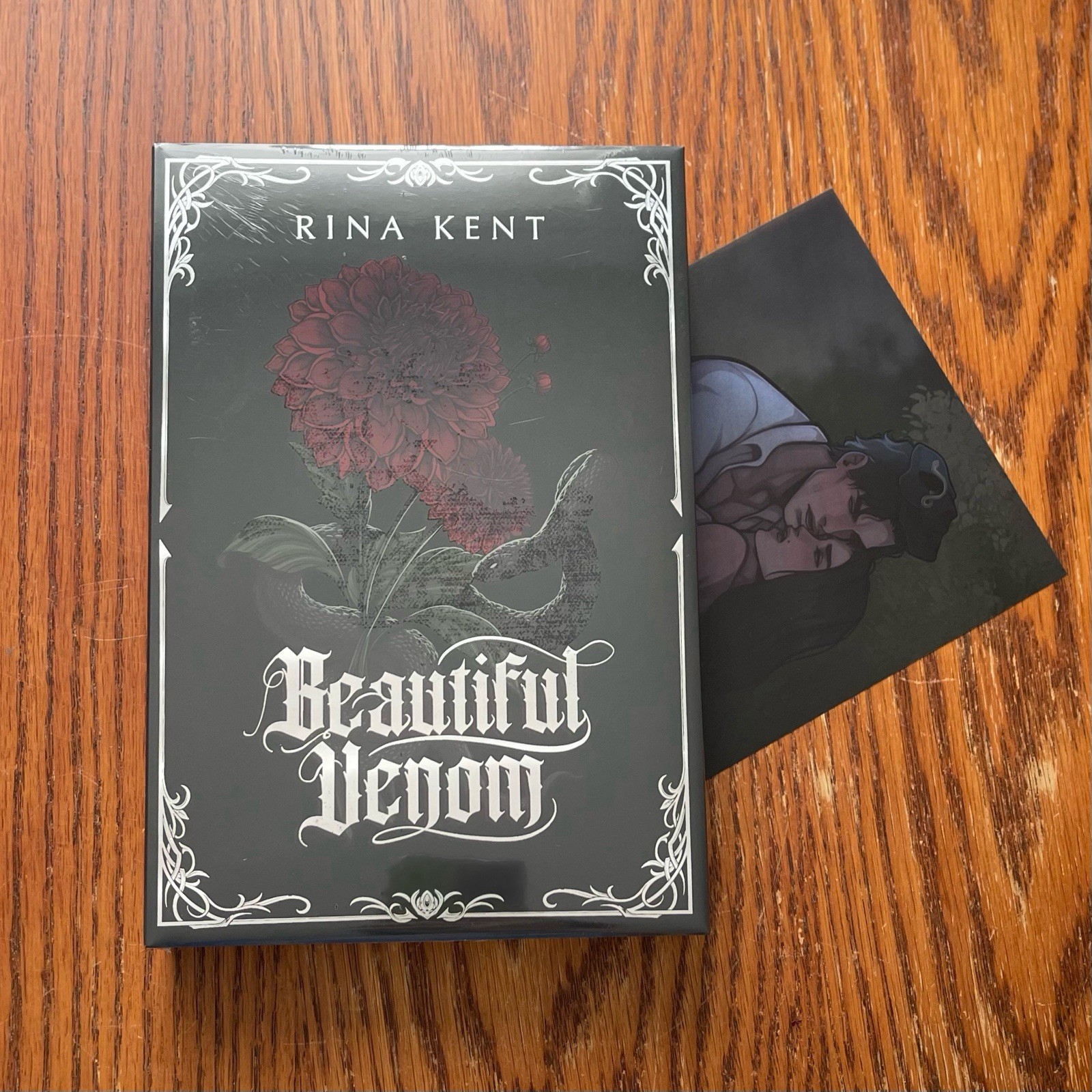 Books For Days Crate Beautiful Venom Rina Kent w/ Overlay