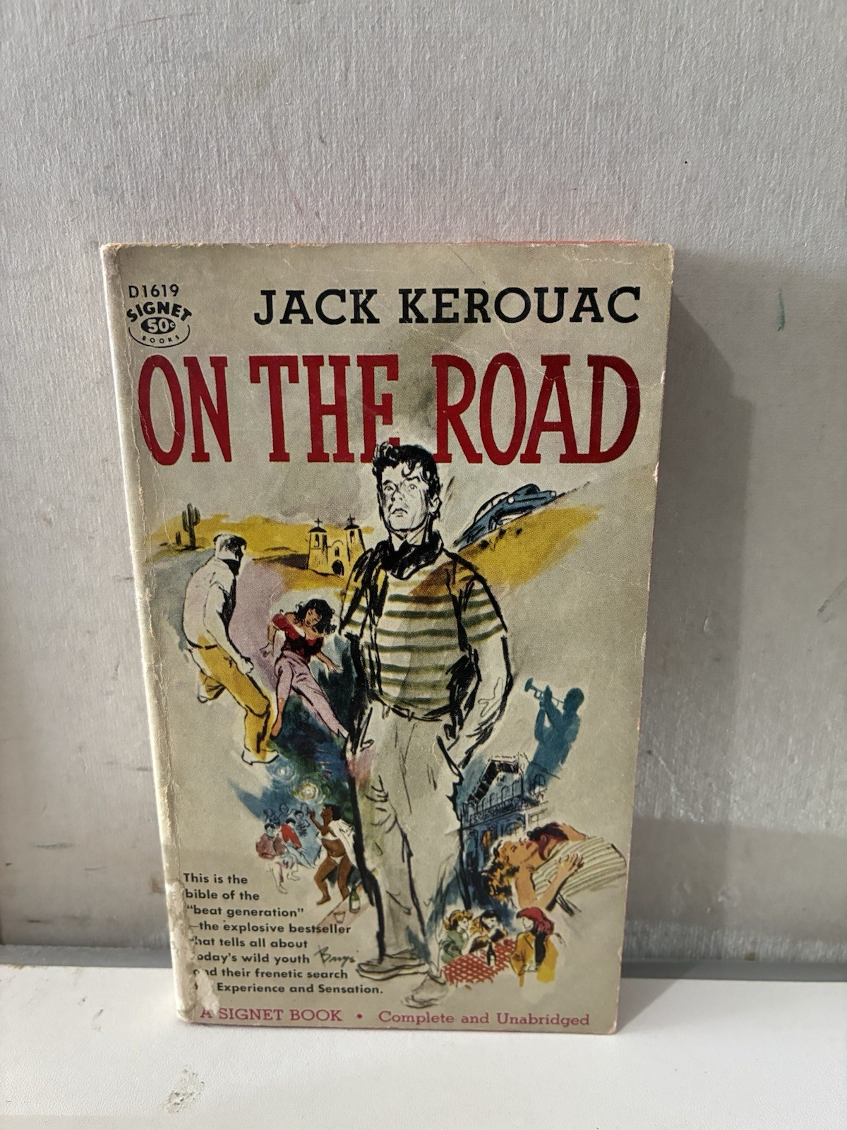 On the Road by Jack Kerouac 8th Print 1960 Paperback – Good