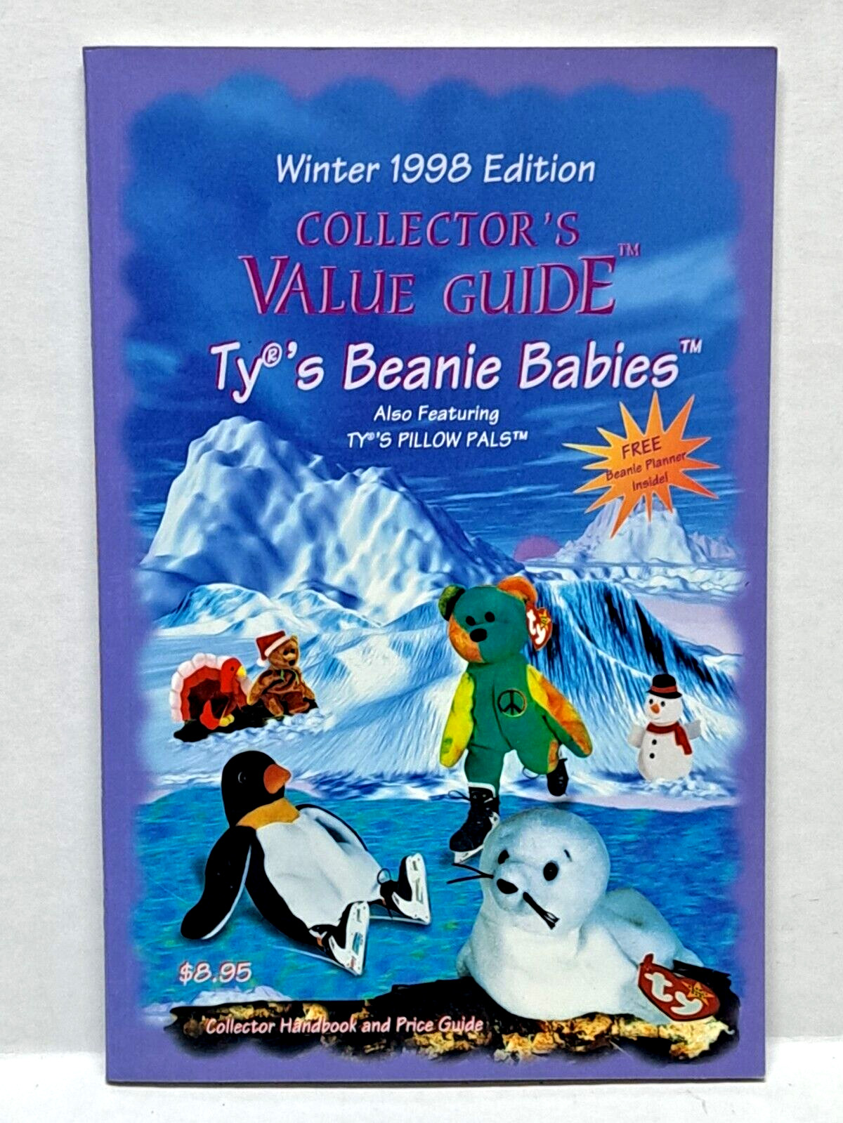 WINTER 1998 Edition COLLECTORS VALUE GUIDE TY’s BEANIE BABIES pre-owned PB book