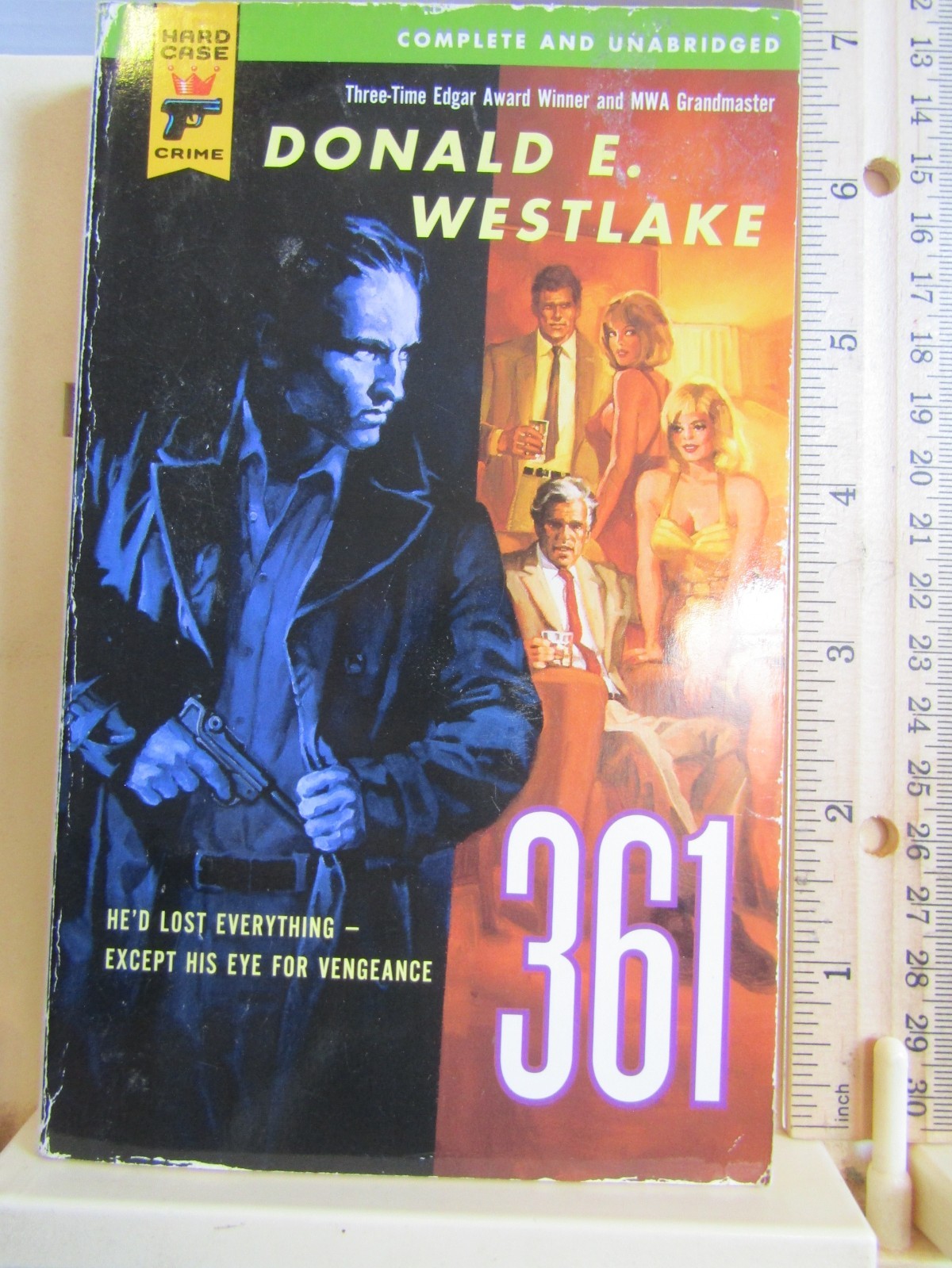 361 by Donald E. Westlake reprint 2005 G-VG unabridged complete crime classic
