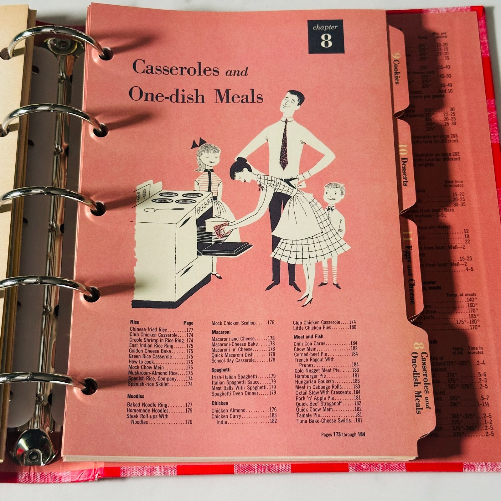 Better Homes And Gardens New Cookbook Vintage 1953 1st Edition 8th Printing MCM