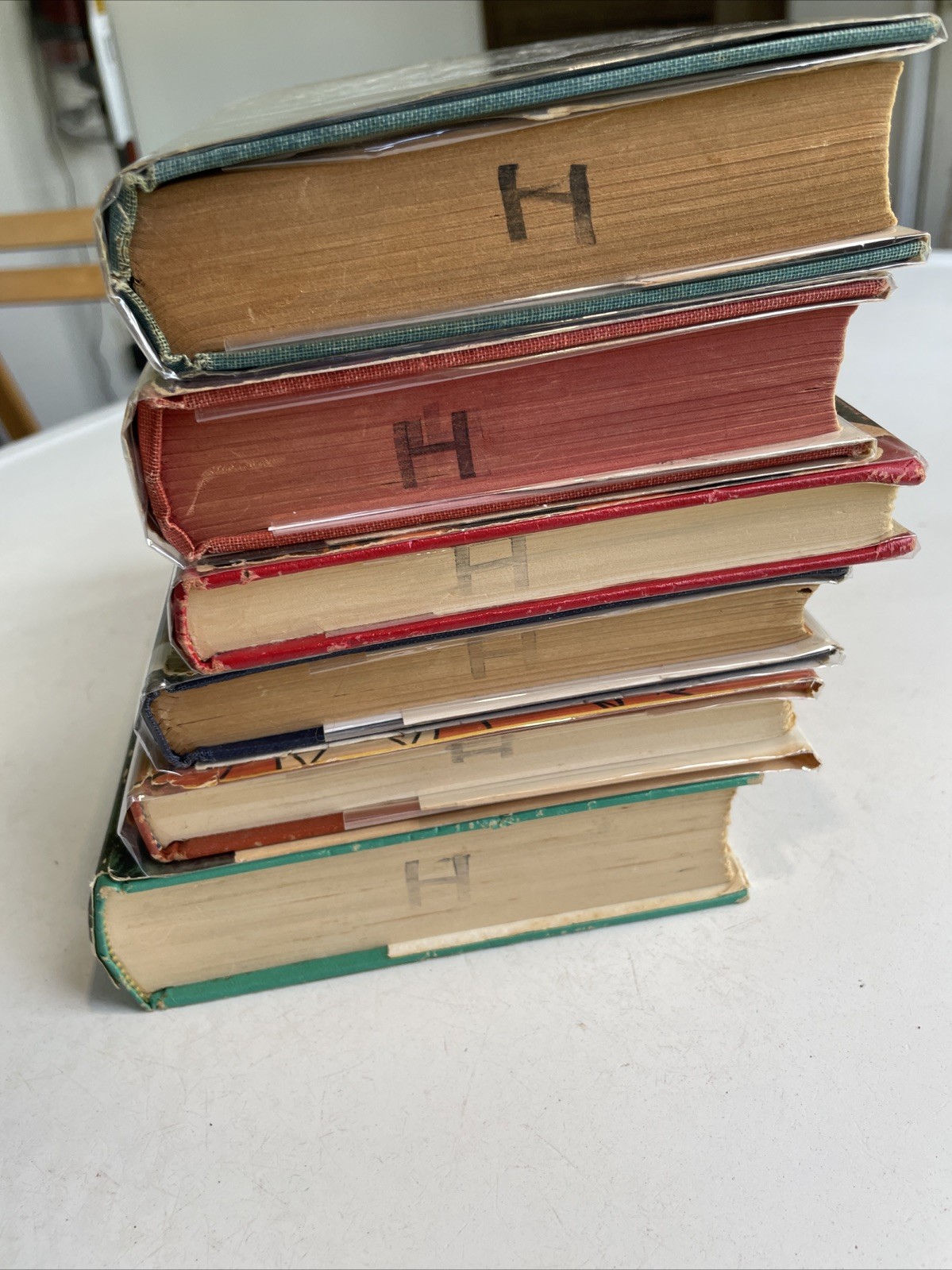 Lot Of 6 Vtg Ellery Queen Mysteries HC/DJ GOOD 1930s, ‘40s, 50s Publications