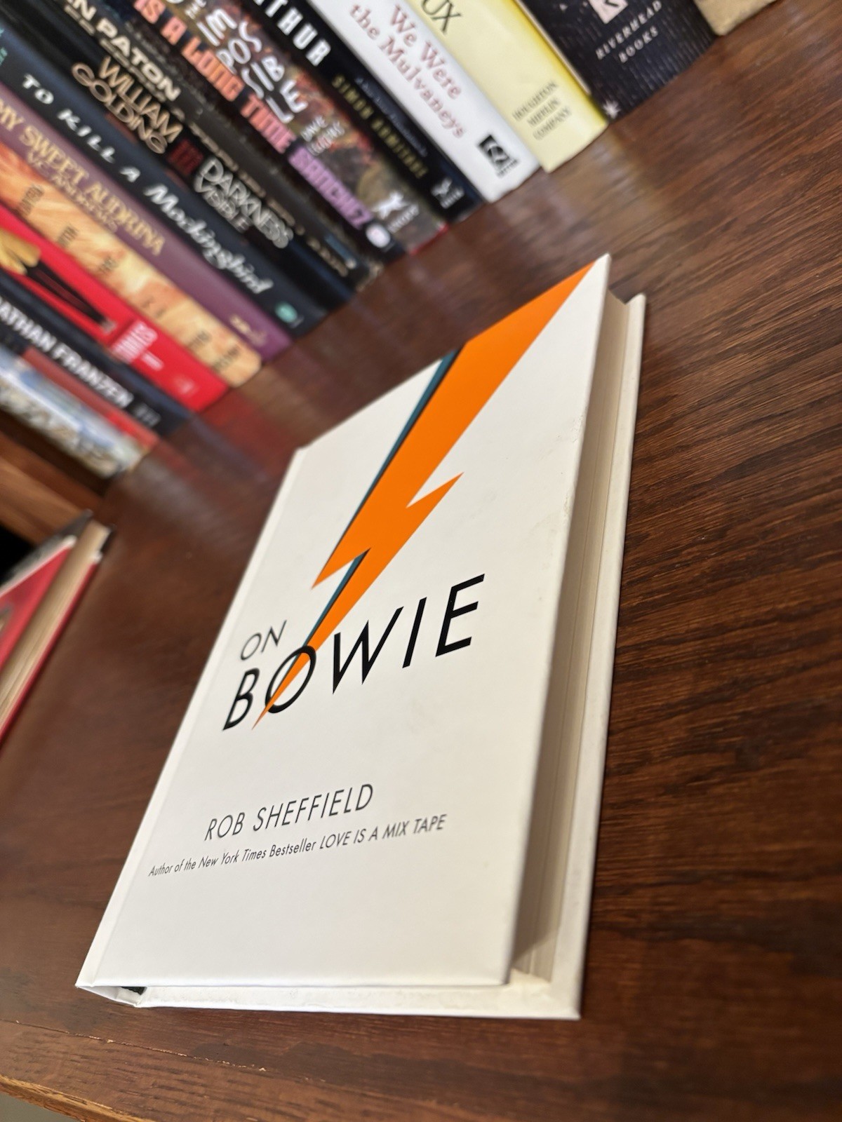 On Bowie. Rob Sheffield. 1st HC Ptg. Dey St. 2016. Fine Unread