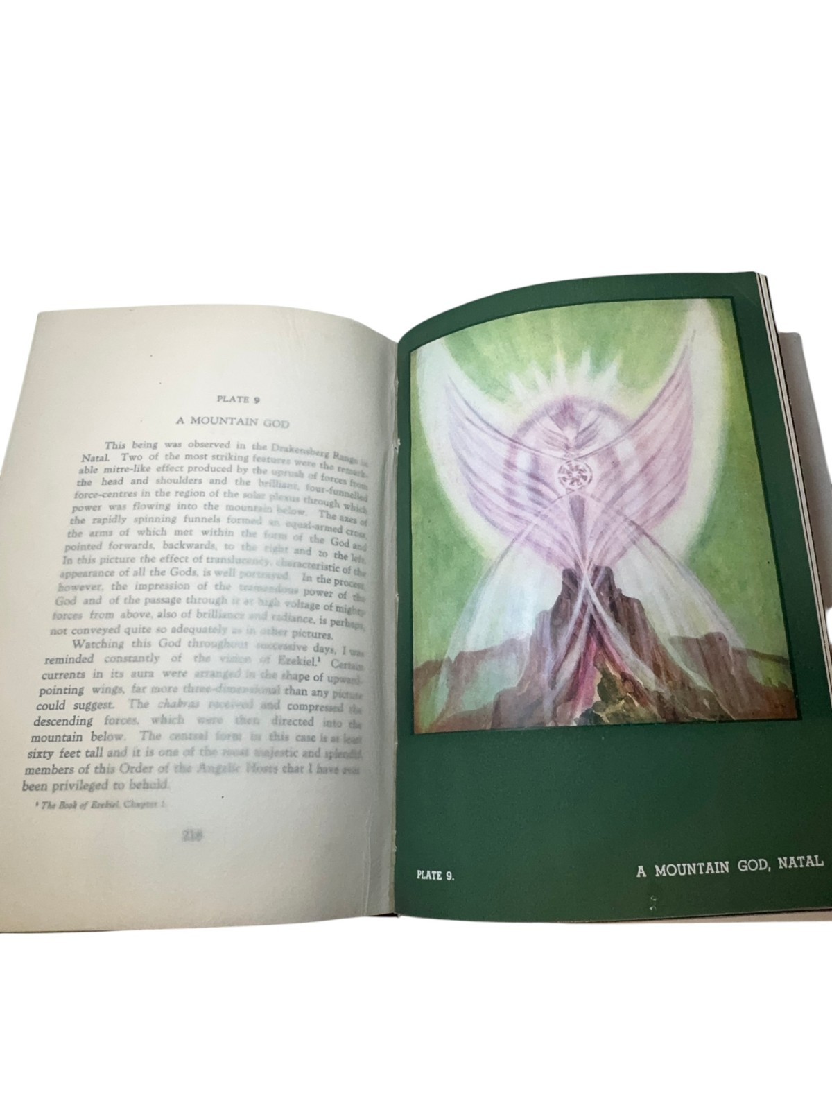 1953 Geoffrey Hodson The Kingdom of the Gods 2nd Ed Hardcover Occult Theosophy
