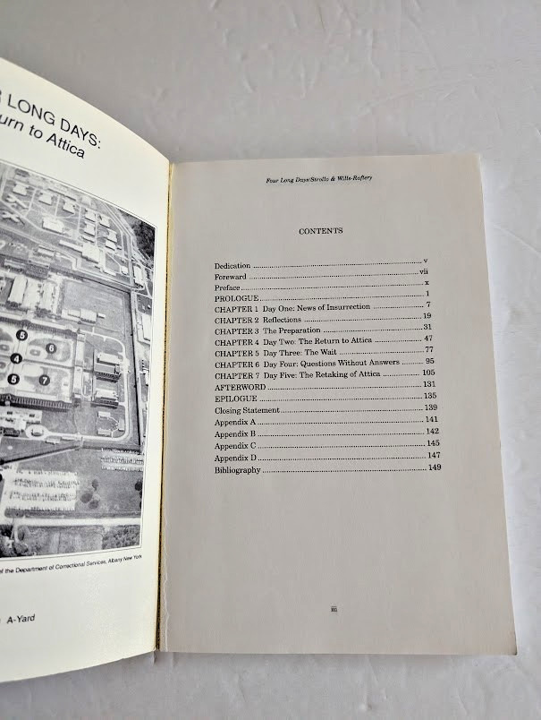 Four Long Days: Return to Attica by Anthony R Strollo / Dorothy Wills-Raftery GC