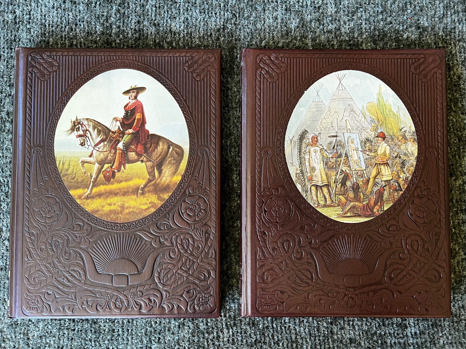 COMPLETE SET OF 26- Time Life The Old West Leatherette Hardcover (no index)