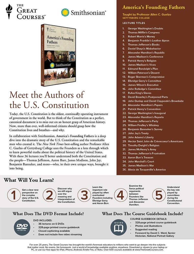 Founding Fathers of America: Essential History Book on Revolutionary Leaders