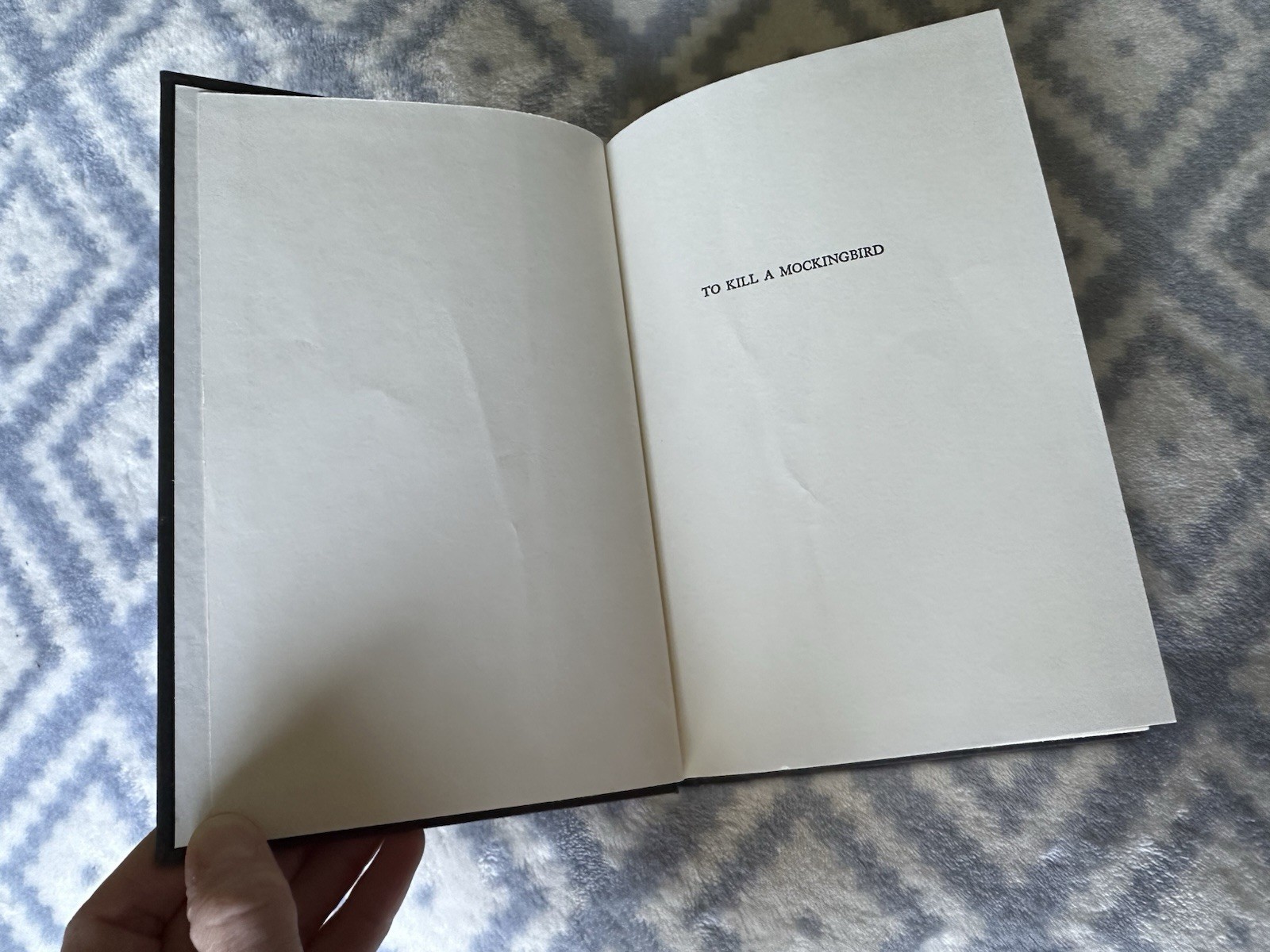 To Kill a Mockingbird Book 1960 Hardcover No Dust Jacket Harper Lee Collins