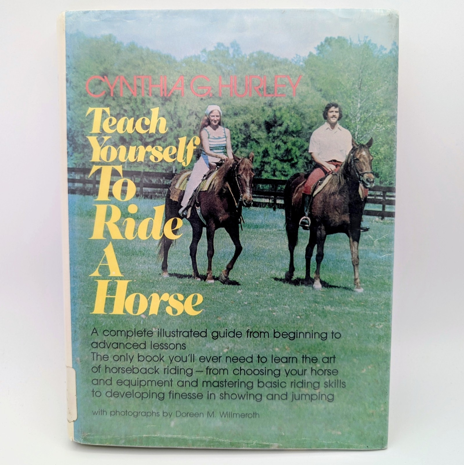Teach Yourself To Ride A Horse Riding Vintage Horseback Training Equestrian Book