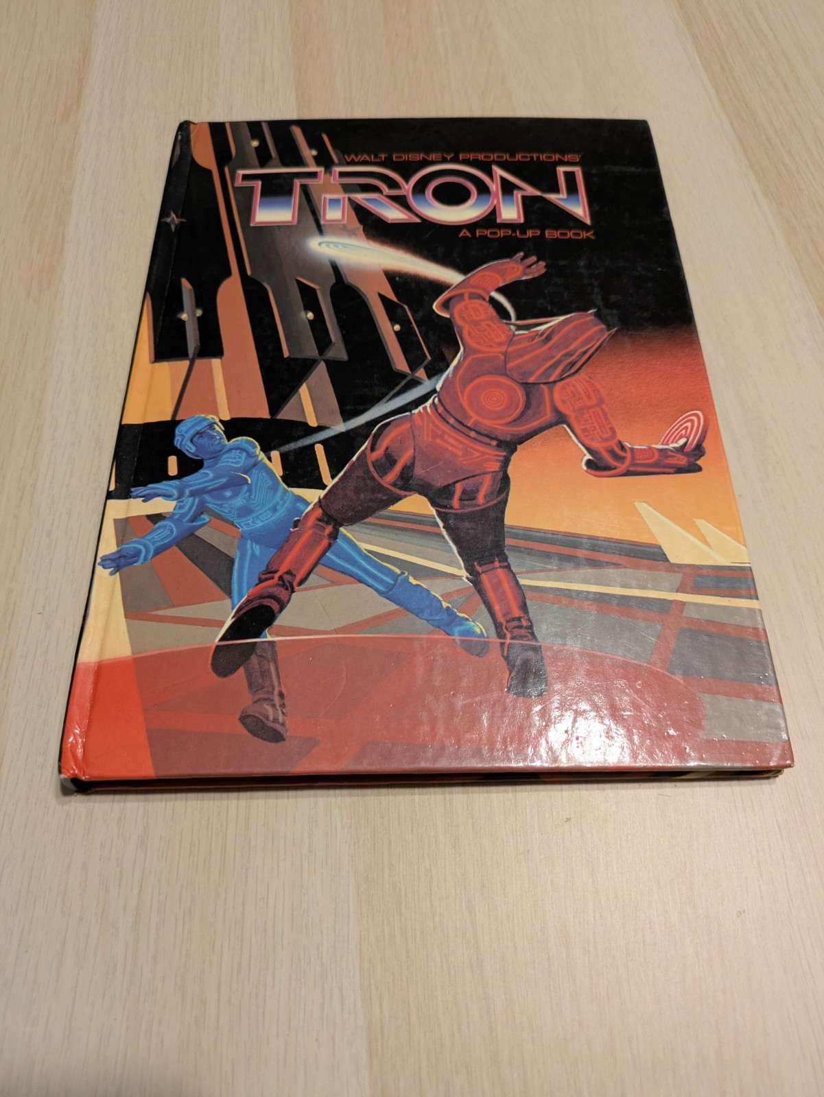Tron Pop-Up Book by Intervisual Books Staff (1982, Hardcover)