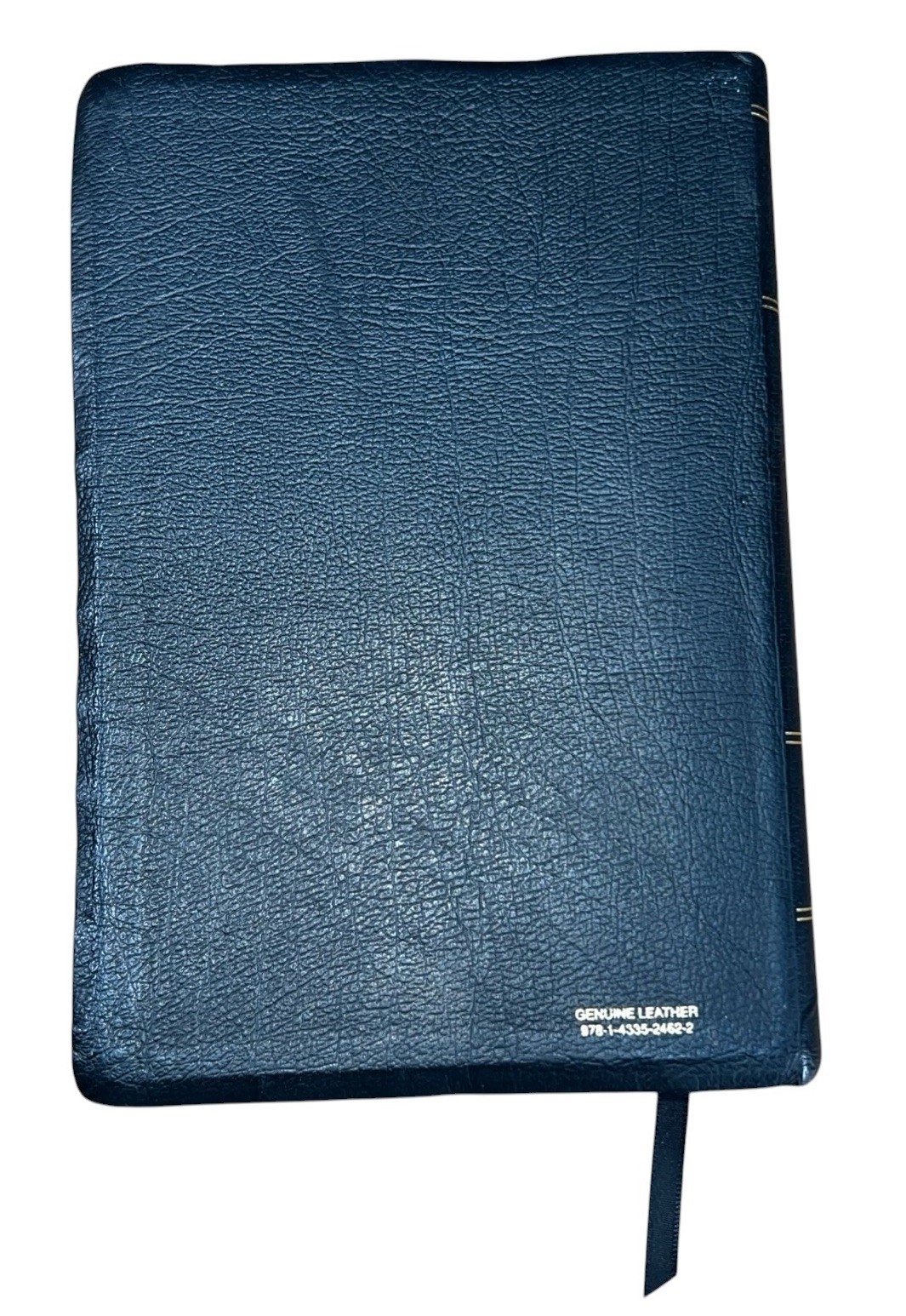 Crossway ESV Study Bible Black ABBA Genuine Leather USA Print 2008