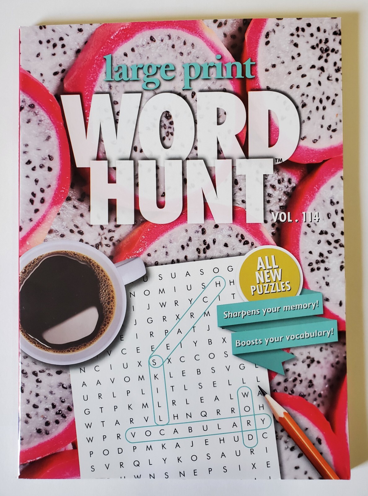 PAPP Large Print Word Hunt Puzzle Books, Largest Selection of Volumes, You Pick!
