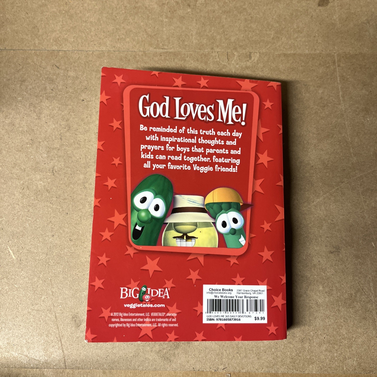 God Loves Me!: 365 Daily Devos for Boys (VeggieTales (Big Idea)) – GOOD