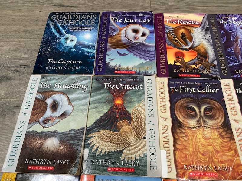 GUARDIANS OF GA’HOOLE 1-15 Books by Kathryn Lasky 16 Paperback Books Total