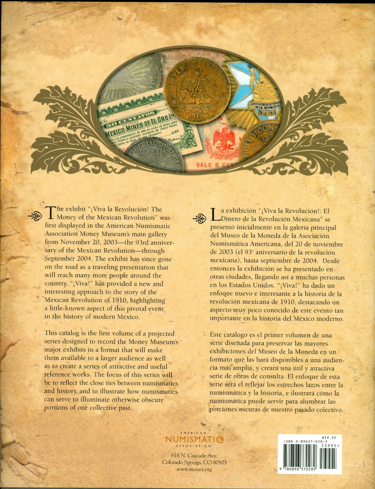 “¡Viva La Revolución!” The Money of the Mexican Revolution. Bailey & Flores.