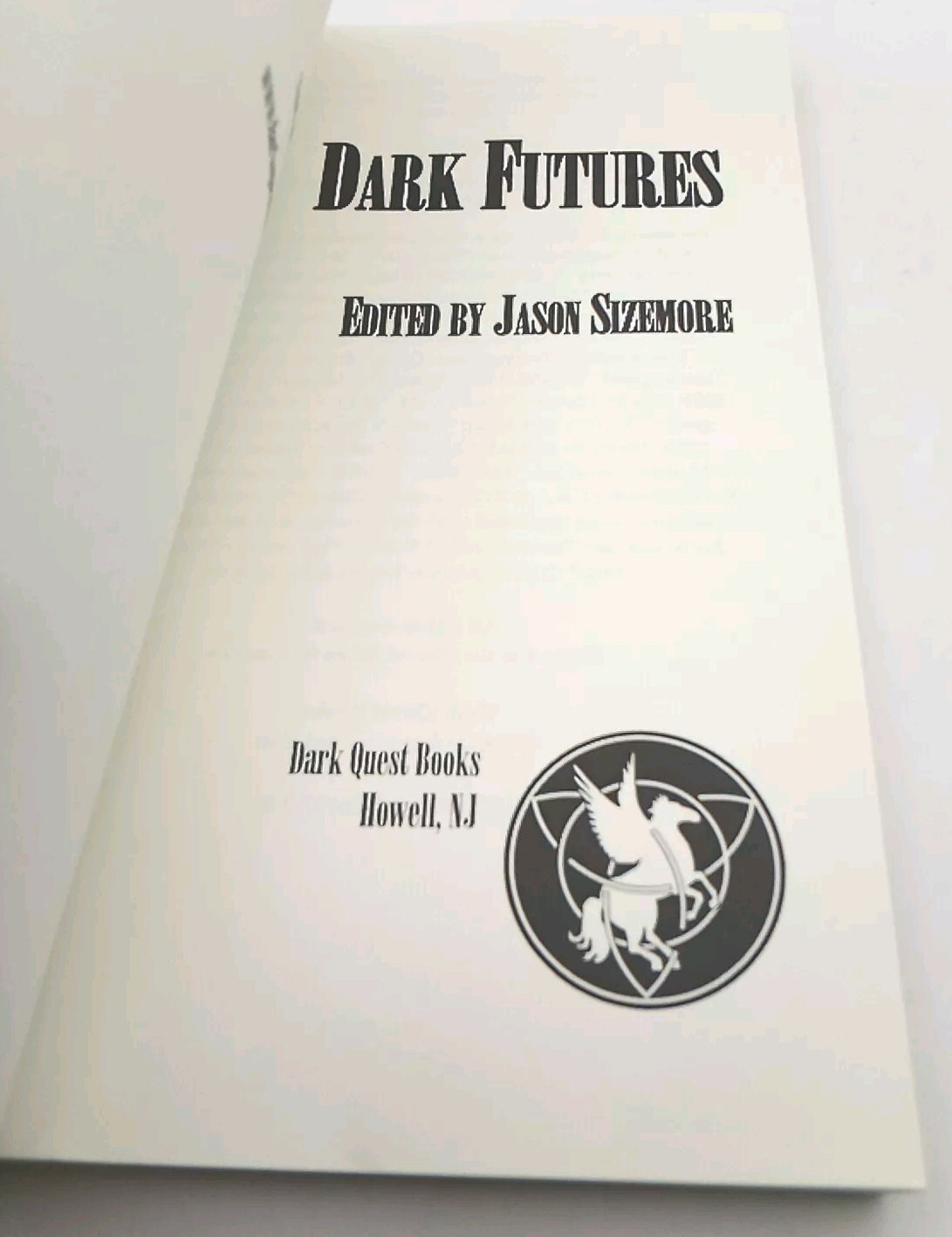 Dark Futures Tales of SF Dystopia Jason Size more Scarce Sci Fi Anthology