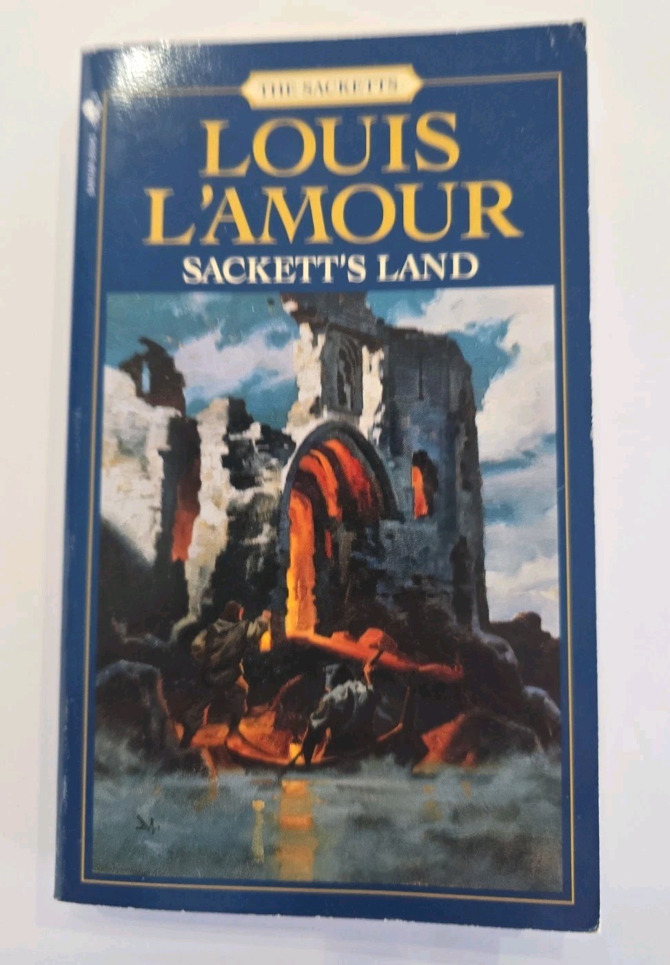 Lot of Ten (10) Sackett series Louis L’amour paperback USED Bantam Books Mixed