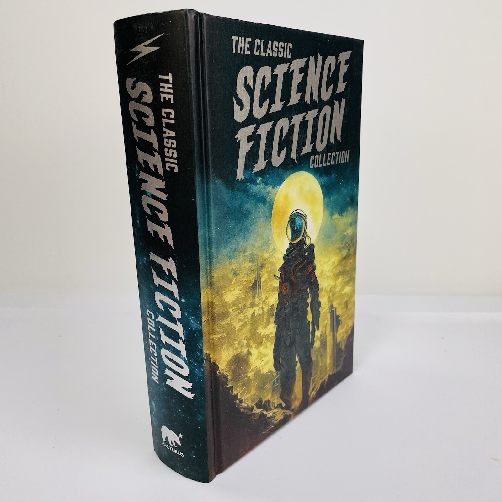 The Classic Science Fiction Collection Arcturus HC Sprayed Edges Anthology Wells
