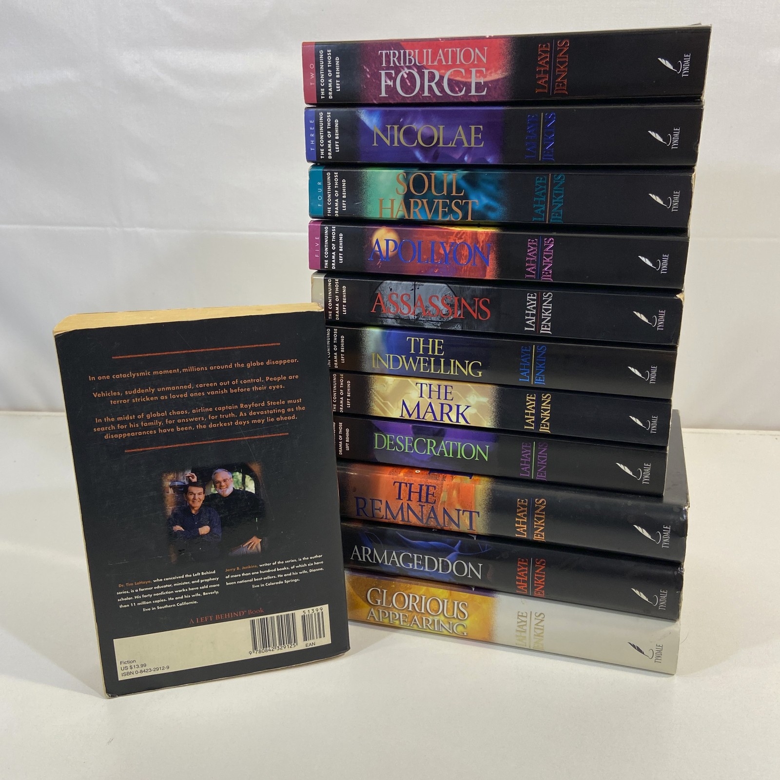 12 Volumes Left Behind Mixed Books Tim LaHaye & Jerry B Jenkins Tyndale Lot