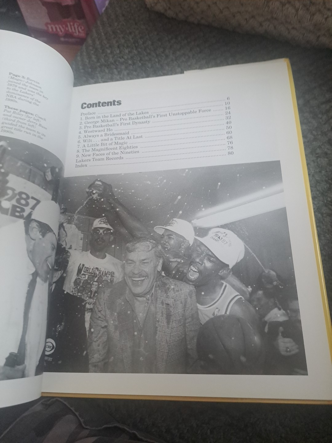 Basketball’s Great Dynasties The Lakers Book Jack Clary 1992 77 Pages Pre-owned